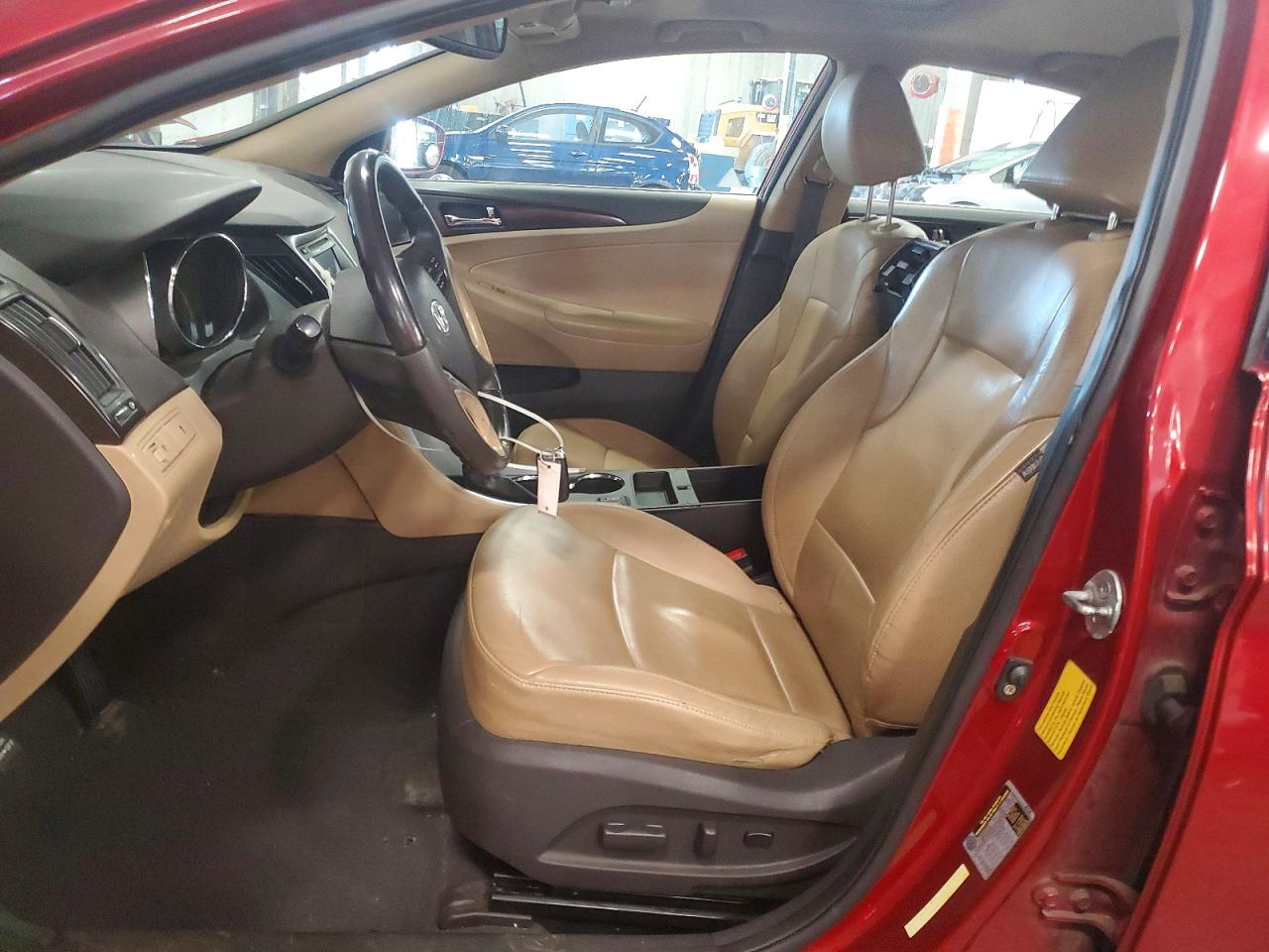 2011 Hyundai Sonata Limited Red vin: 5NPEC4AC5BH134067