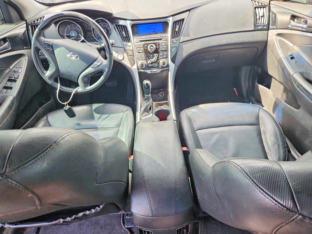 2011 Hyundai Sonata Limited Black vin: 5NPEC4AC5BH138782