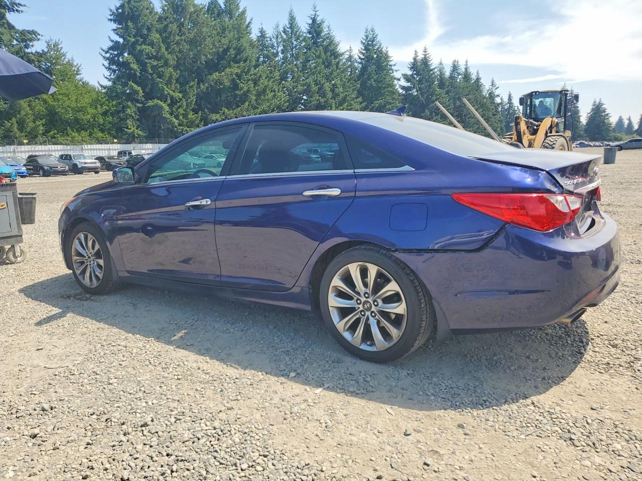 2011 Hyundai Sonata Se Blue vin: 5NPEC4AC5BH148874