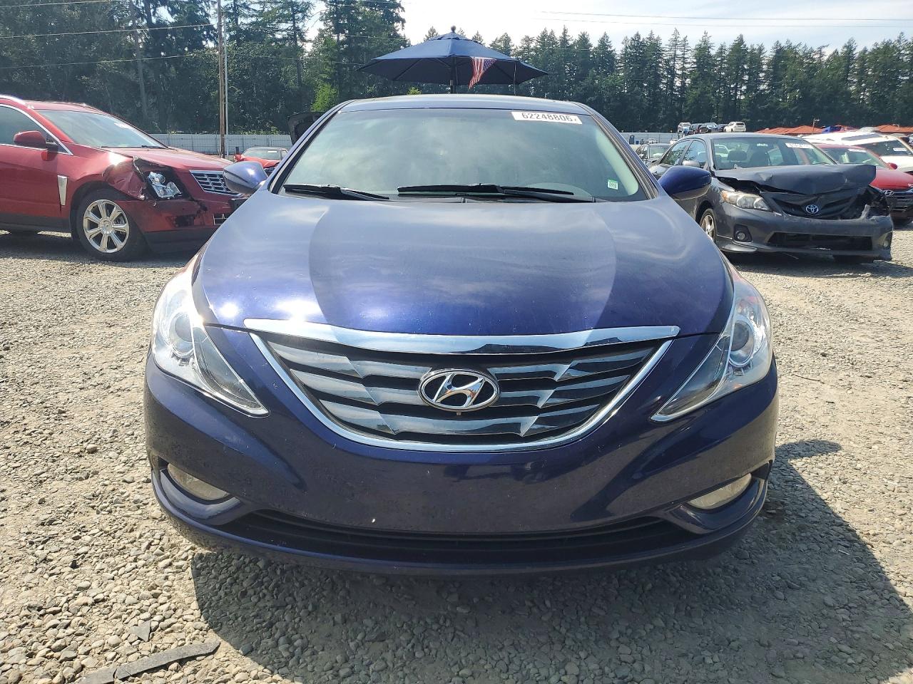 2011 Hyundai Sonata Se Blue vin: 5NPEC4AC5BH148874