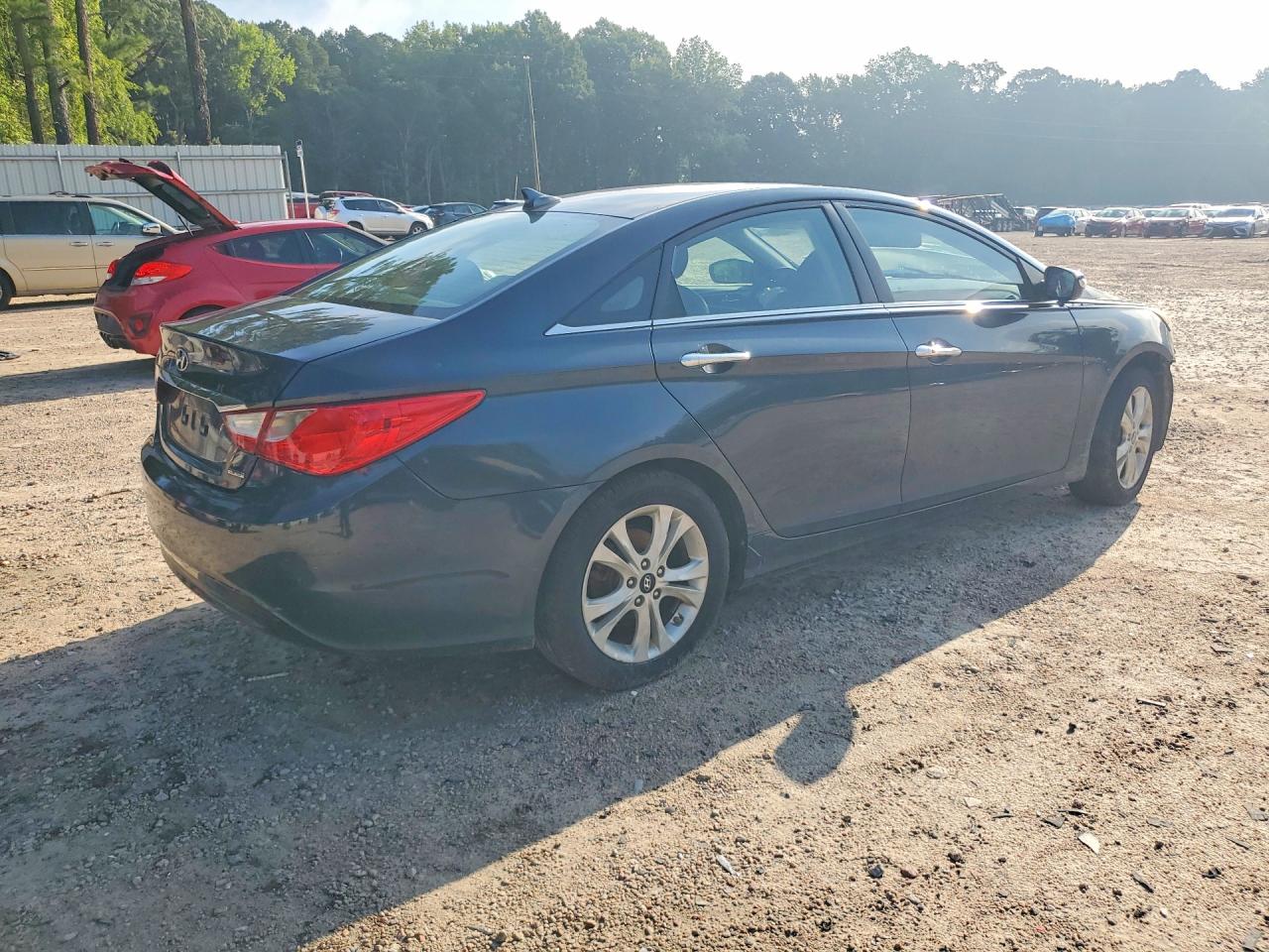 2011 Hyundai Sonata Limited Blue vin: 5NPEC4AC5BH168722