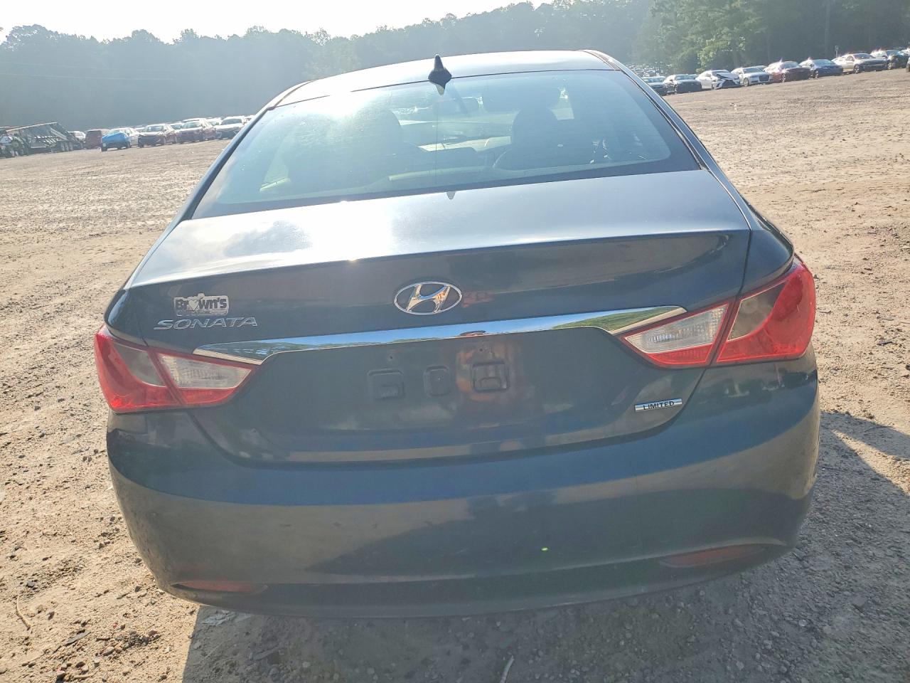 2011 Hyundai Sonata Limited Blue vin: 5NPEC4AC5BH168722