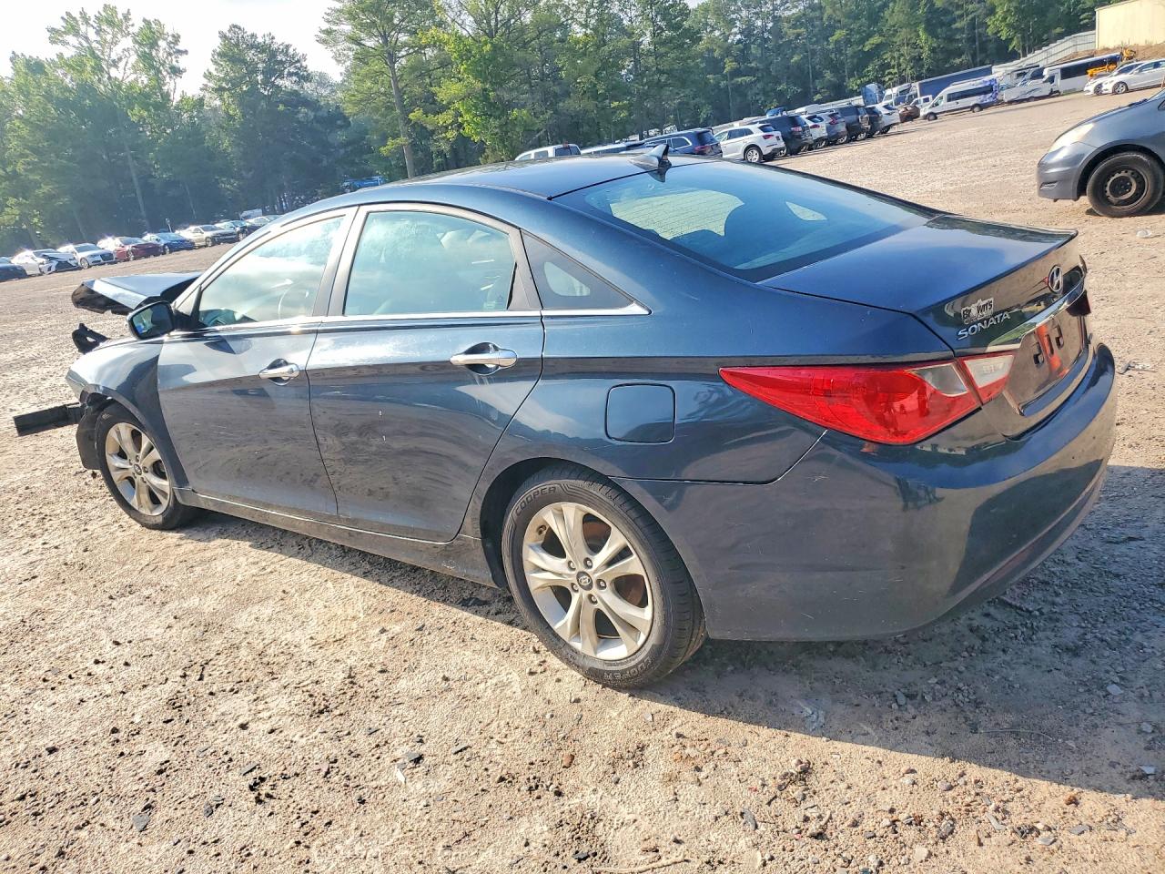 2011 Hyundai Sonata Limited Blue vin: 5NPEC4AC5BH168722