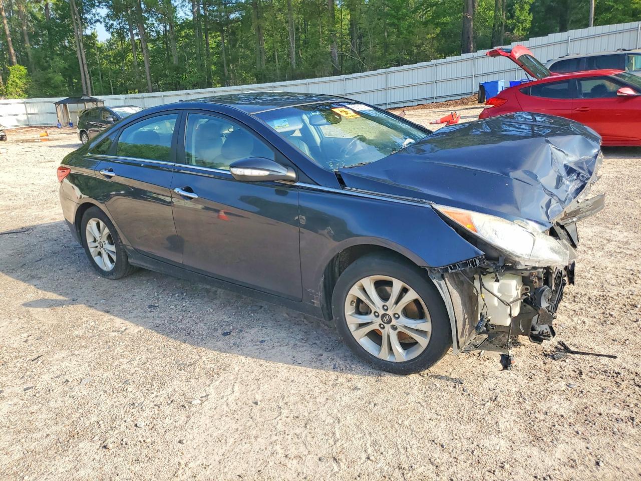 2011 Hyundai Sonata Limited Blue vin: 5NPEC4AC5BH168722