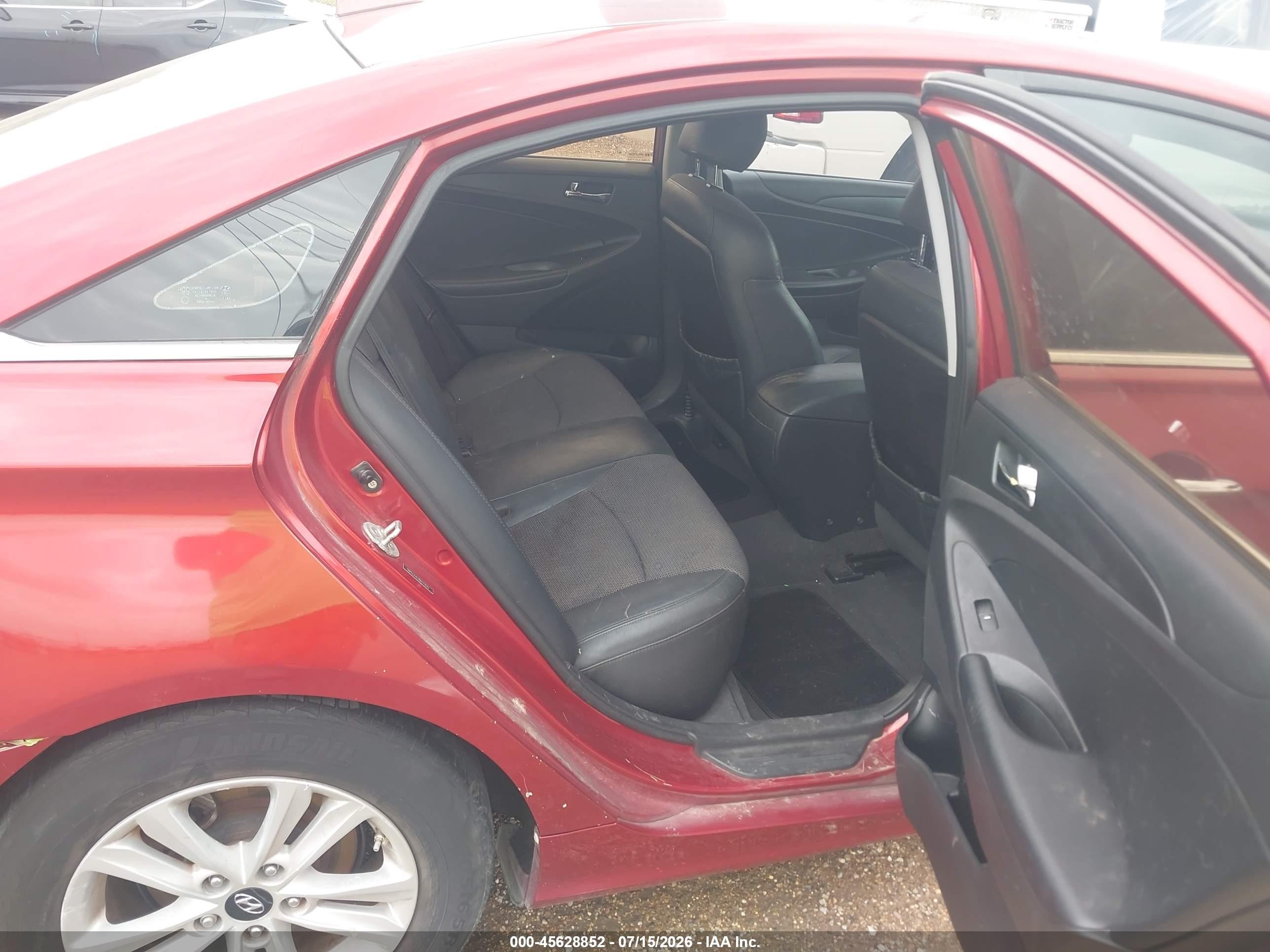 2011 Hyundai Sonata Se Red vin: 5NPEC4AC5BH172642