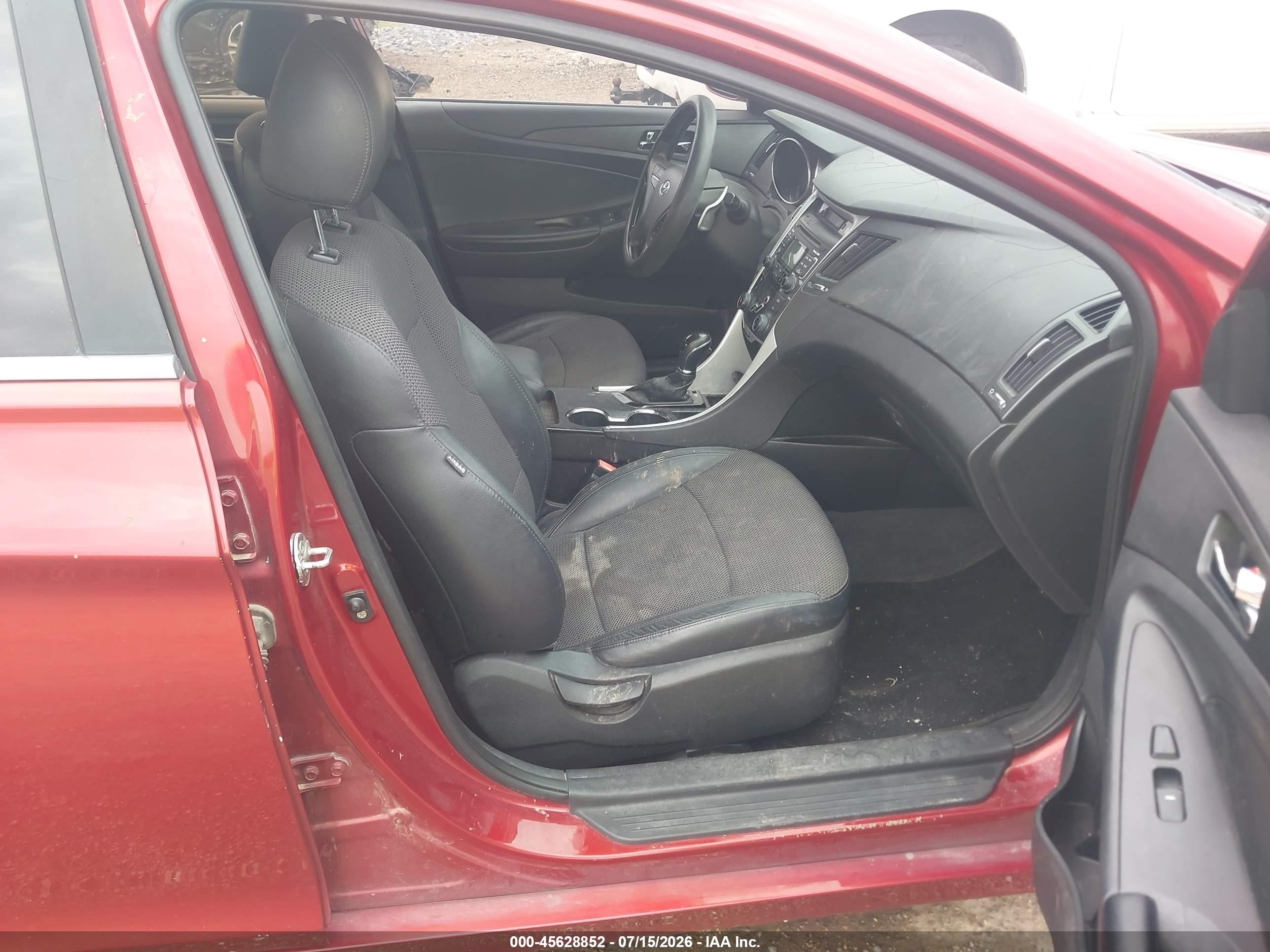 2011 Hyundai Sonata Se Red vin: 5NPEC4AC5BH172642