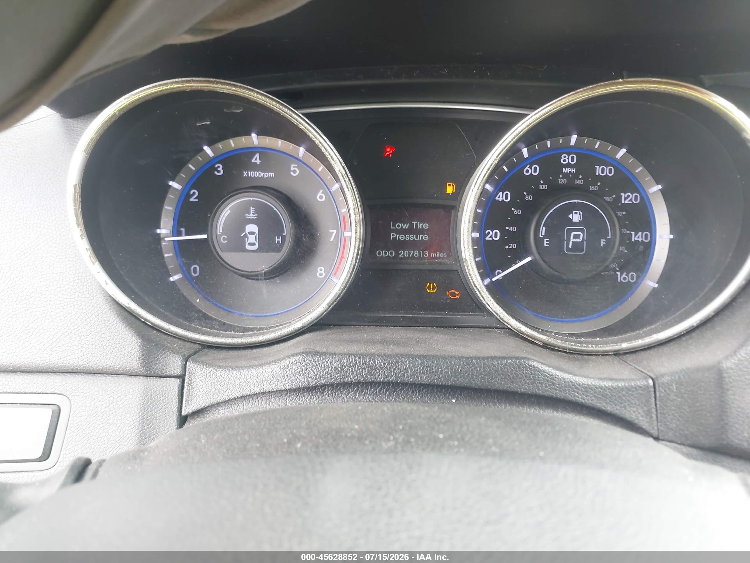 2011 Hyundai Sonata Se Red vin: 5NPEC4AC5BH172642