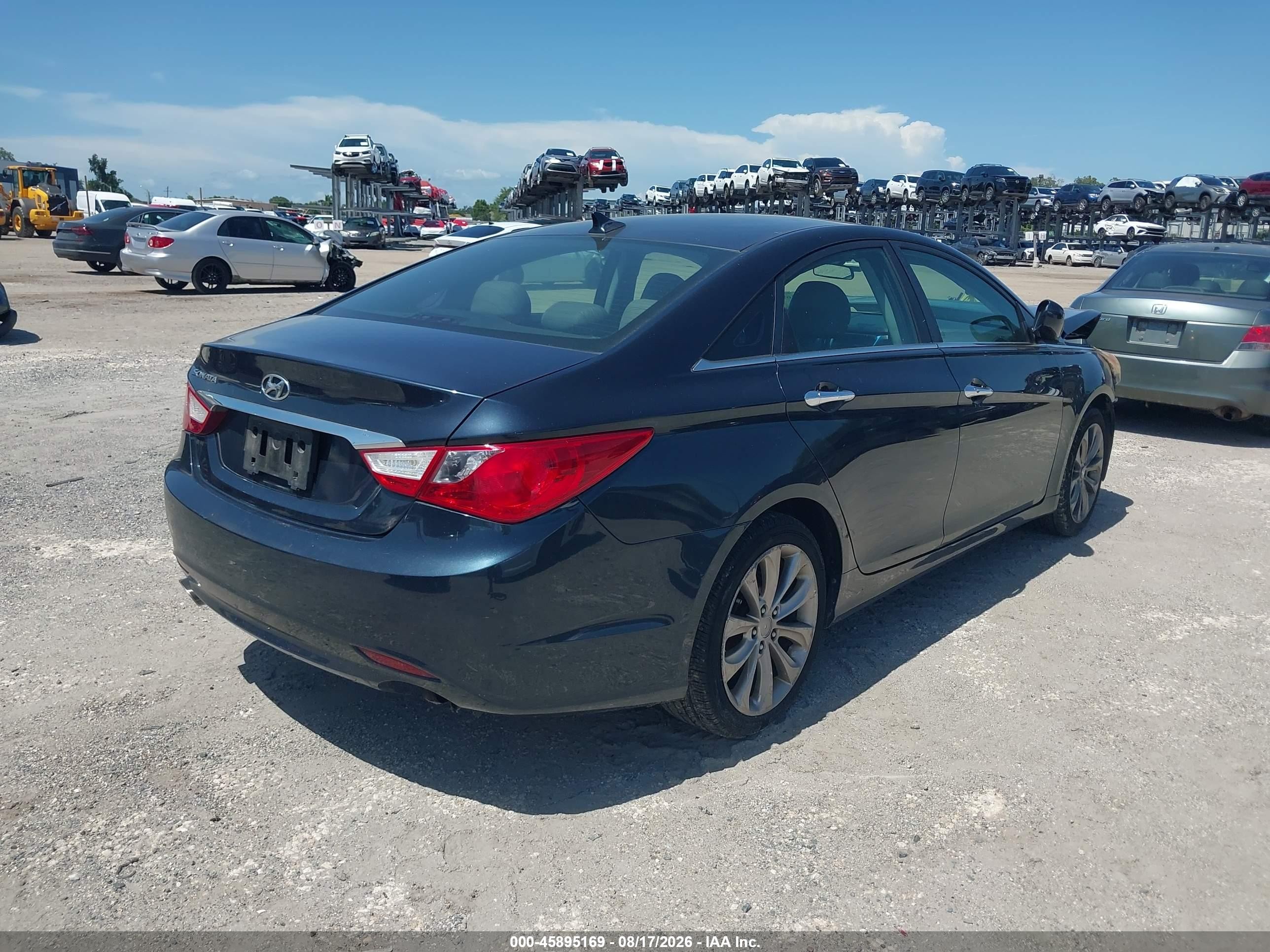 2011 Hyundai Sonata Se Gray vin: 5NPEC4AC5BH214615