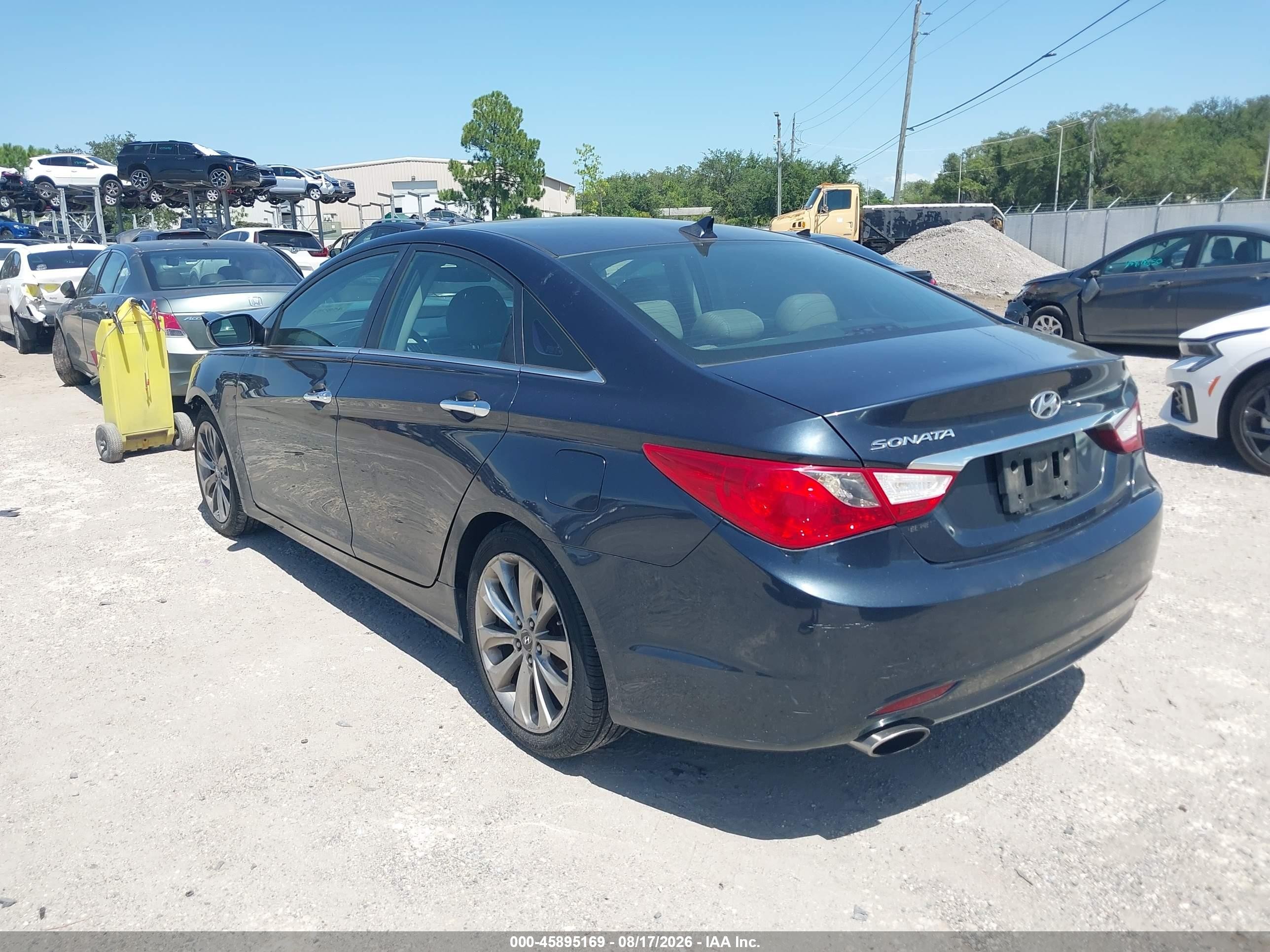 2011 Hyundai Sonata Se Gray vin: 5NPEC4AC5BH214615