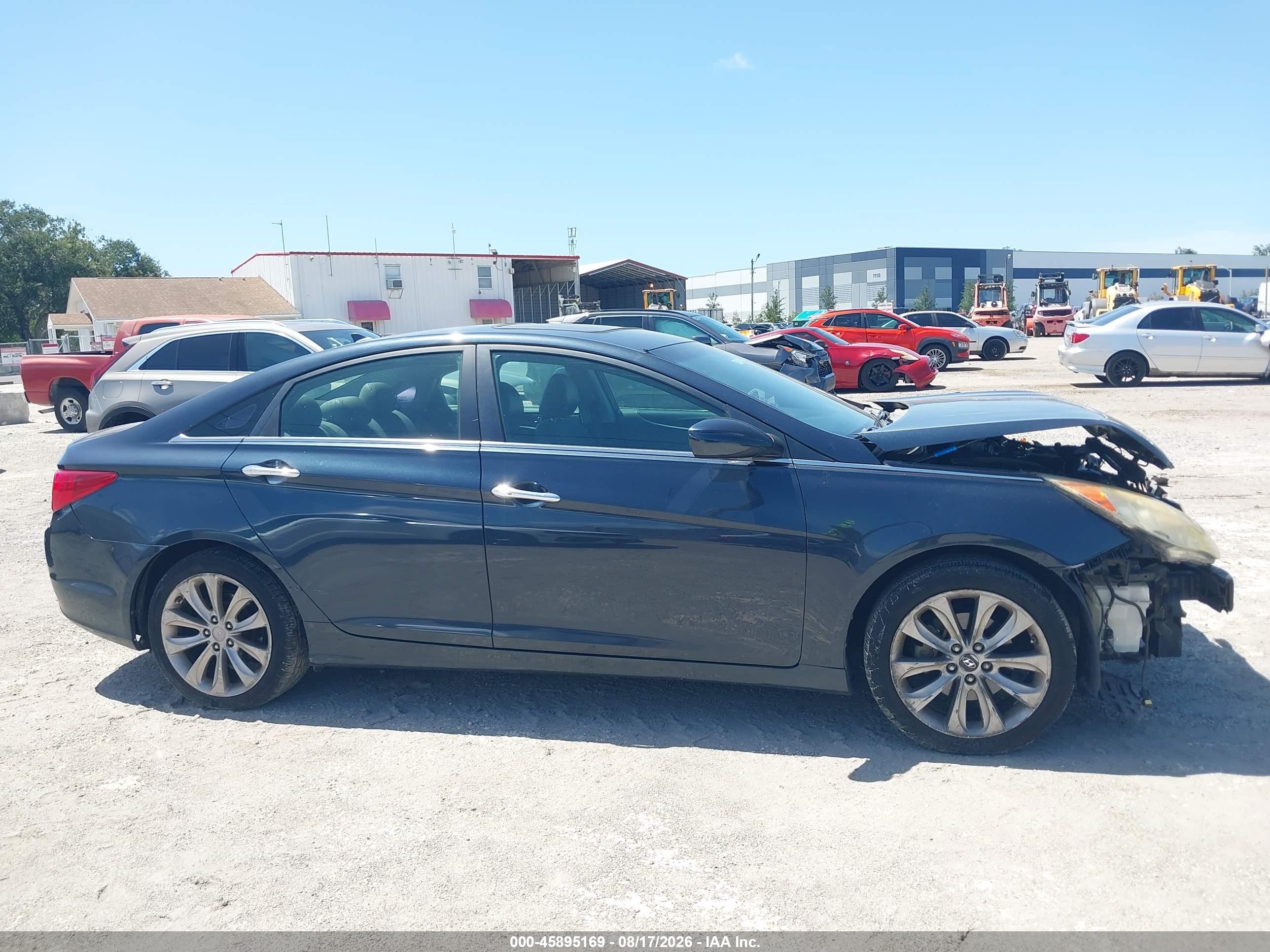 2011 Hyundai Sonata Se Gray vin: 5NPEC4AC5BH214615