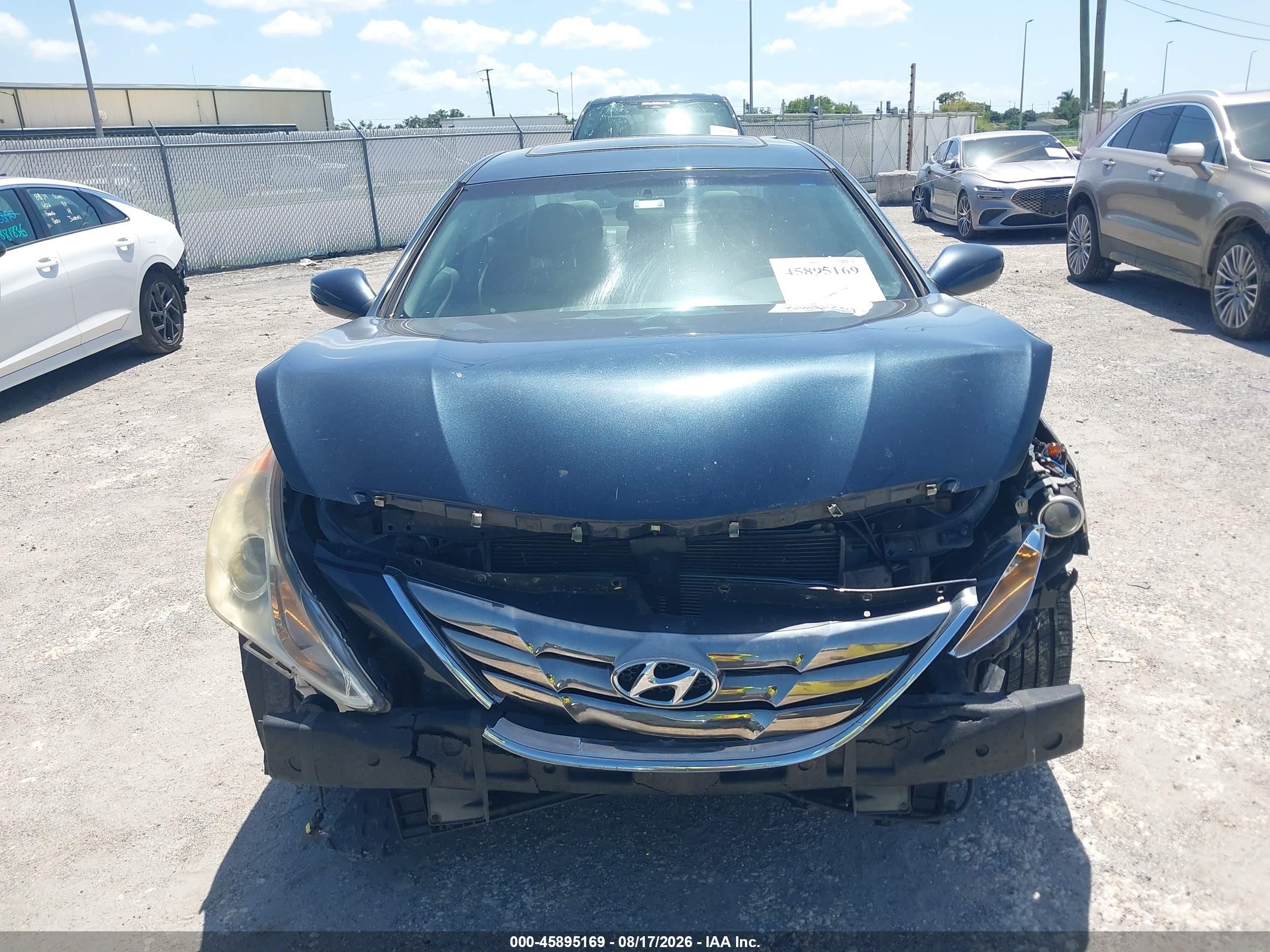 2011 Hyundai Sonata Se Gray vin: 5NPEC4AC5BH214615