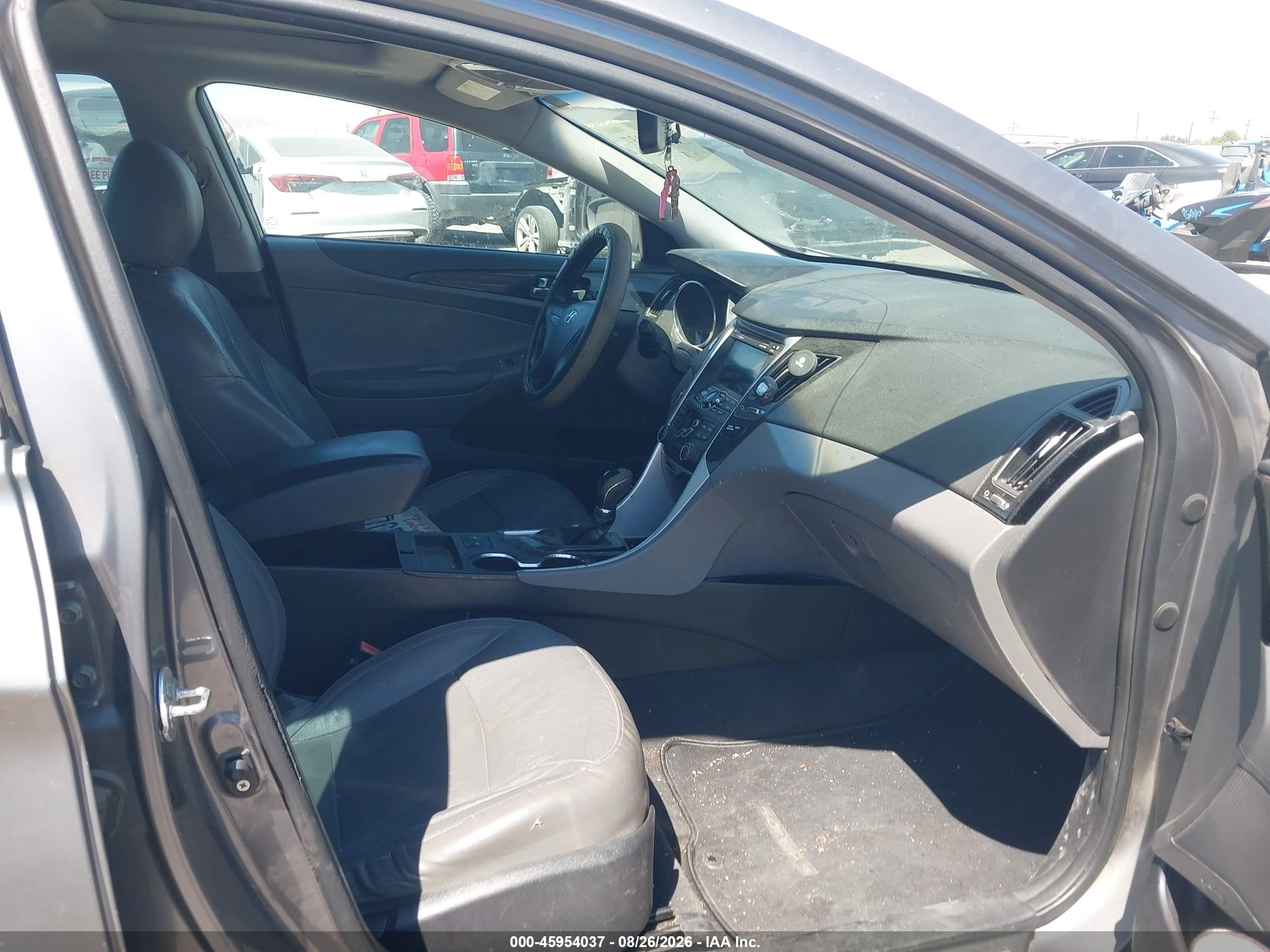 2011 Hyundai Sonata Limited Gray vin: 5NPEC4AC5BH233603