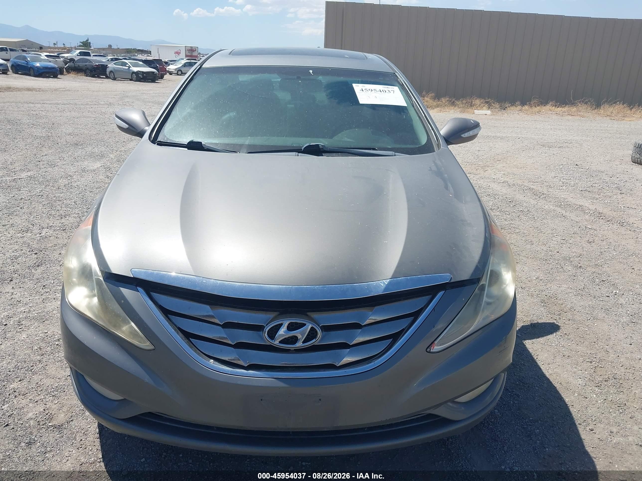 2011 Hyundai Sonata Limited Gray vin: 5NPEC4AC5BH233603