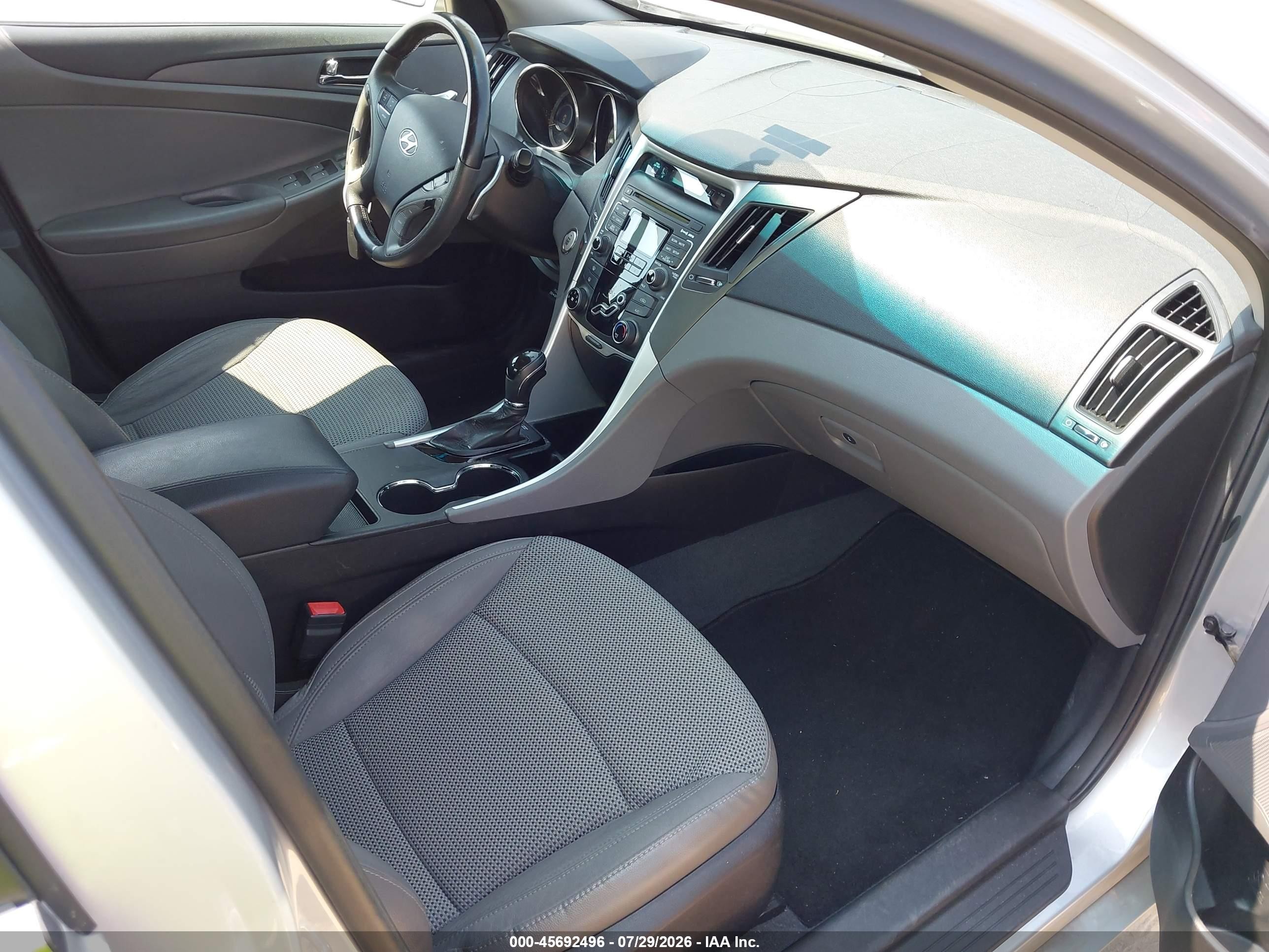 2011 Hyundai Sonata Se Silver vin: 5NPEC4AC5BH235626