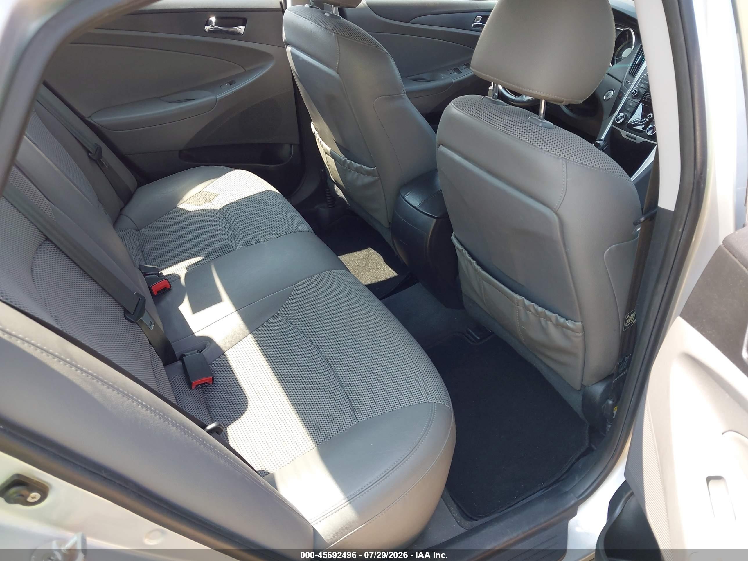 2011 Hyundai Sonata Se Silver vin: 5NPEC4AC5BH235626