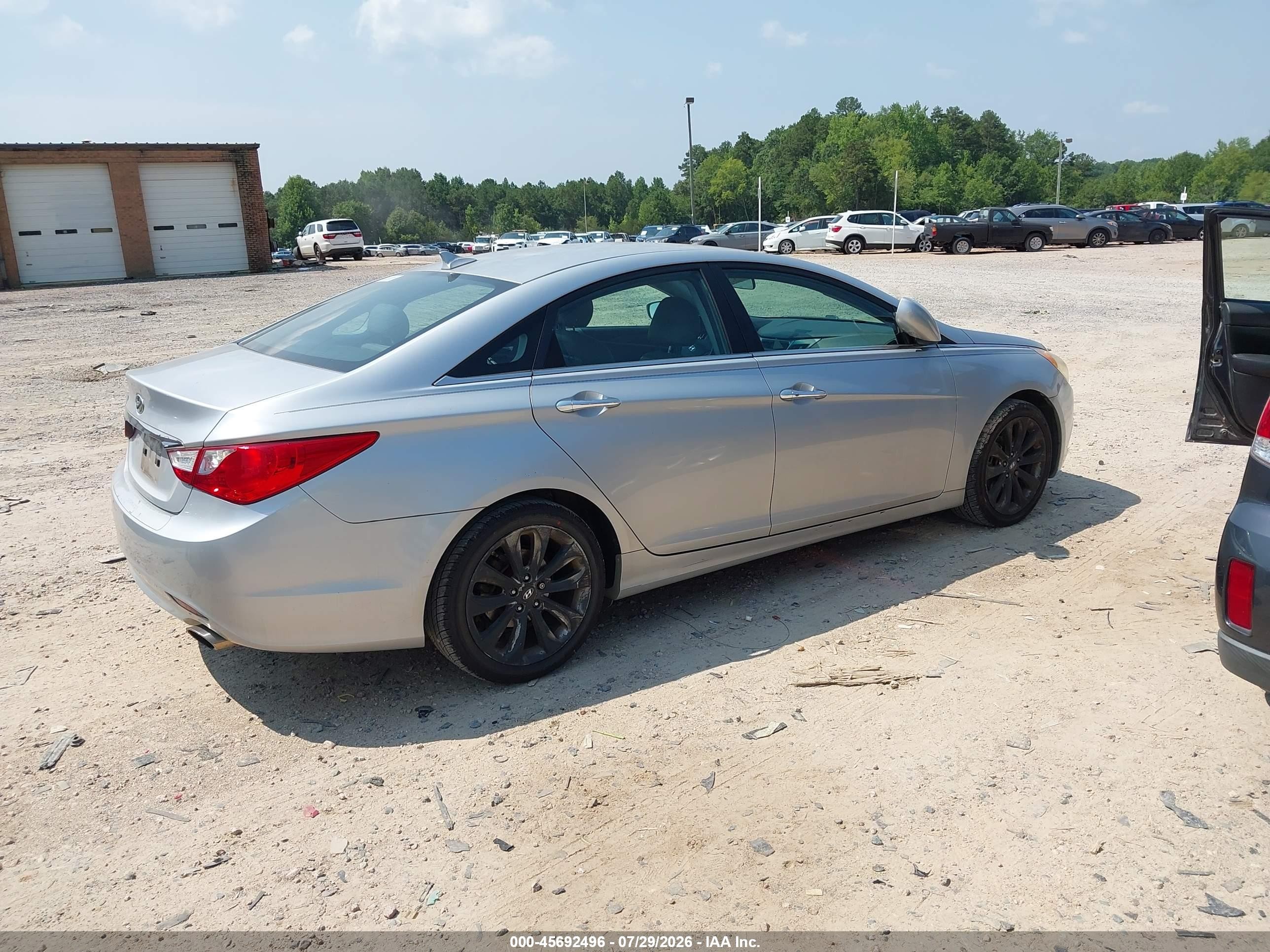 2011 Hyundai Sonata Se Silver vin: 5NPEC4AC5BH235626