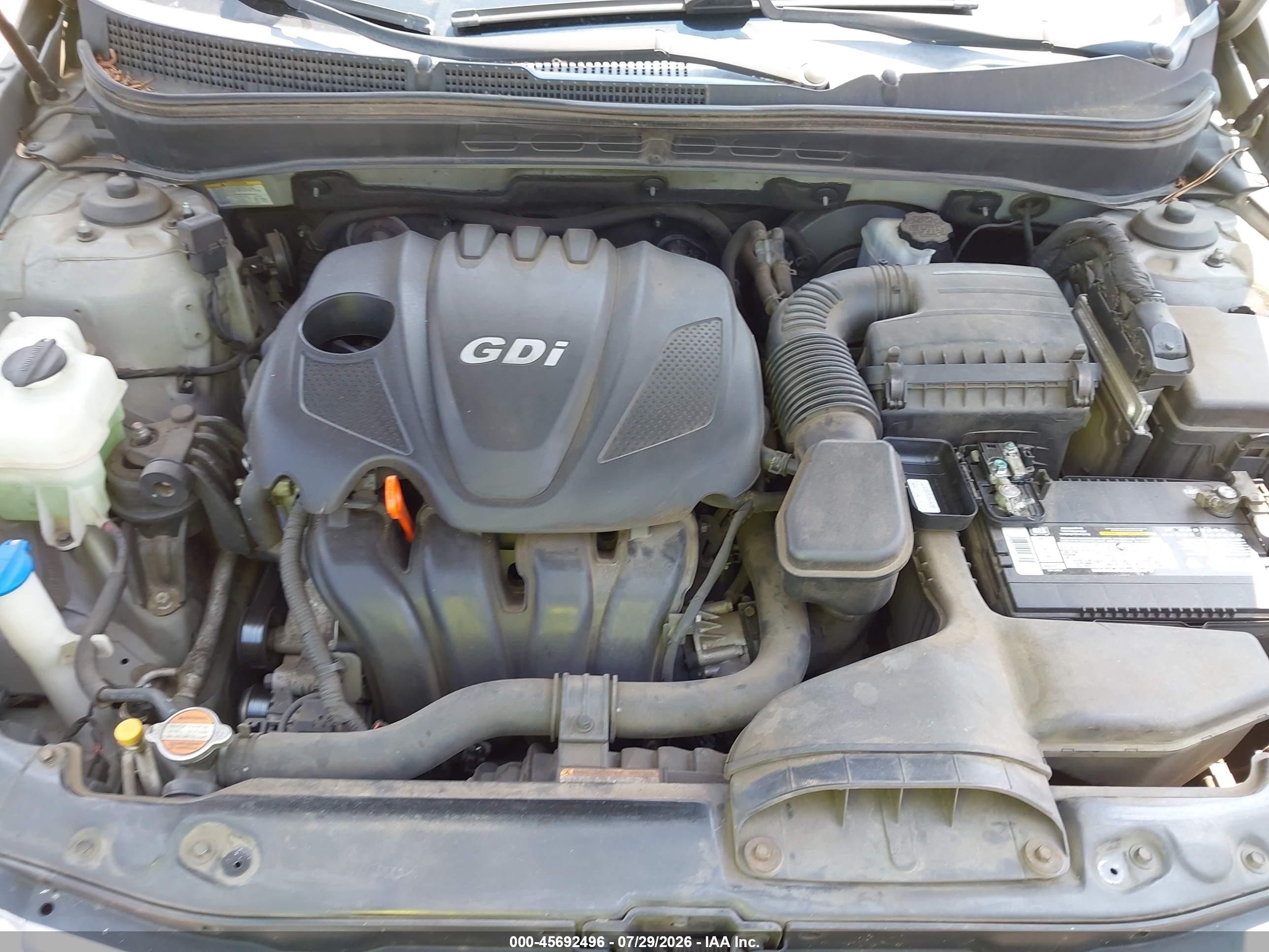 2011 Hyundai Sonata Se Silver vin: 5NPEC4AC5BH235626