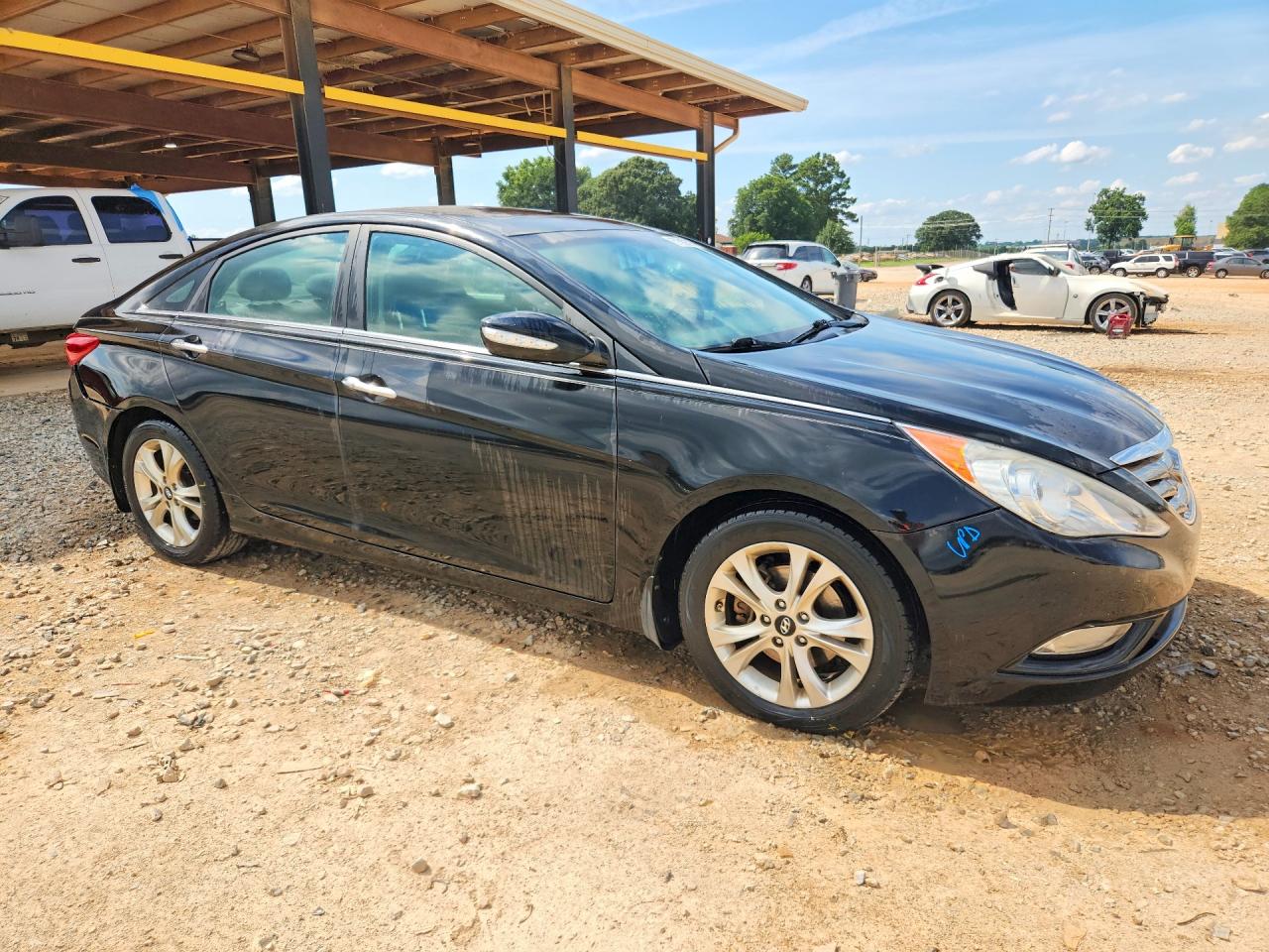2011 Hyundai Sonata Limited Black vin: 5NPEC4AC5BH244987