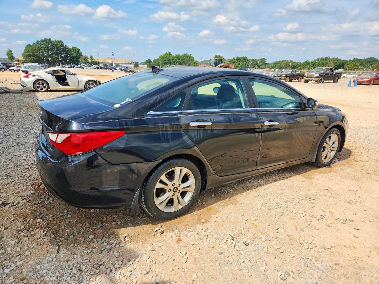 2011 Hyundai Sonata Limited Black vin: 5NPEC4AC5BH244987
