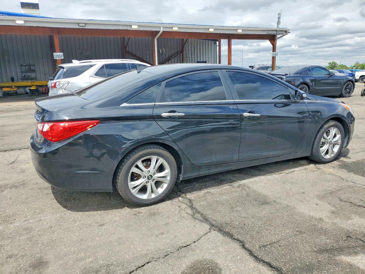 2011 Hyundai Sonata Limited Black vin: 5NPEC4AC5BH269033