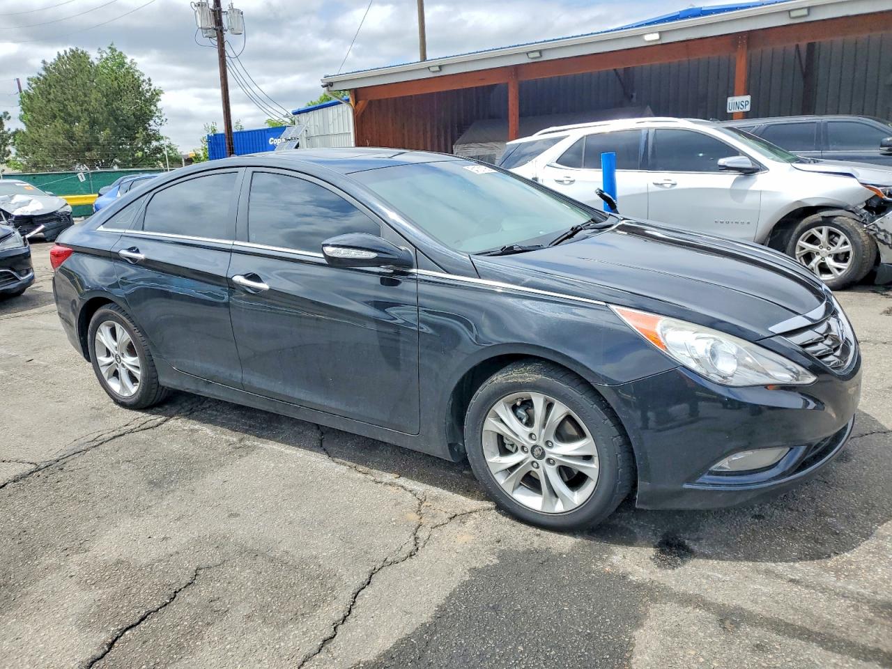 2011 Hyundai Sonata Limited Black vin: 5NPEC4AC5BH269033