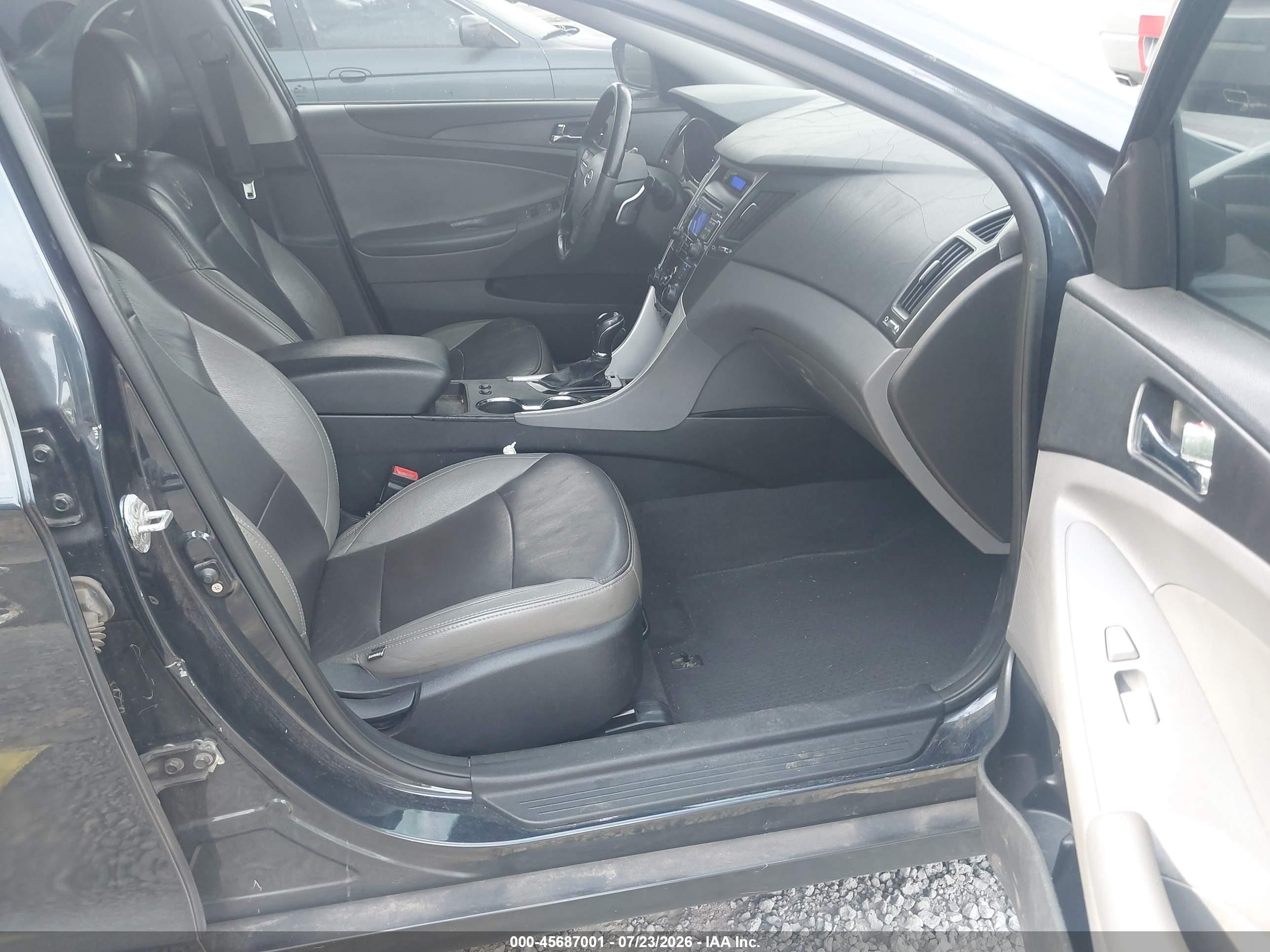 2011 Hyundai Sonata Se Black vin: 5NPEC4AC5BH281070