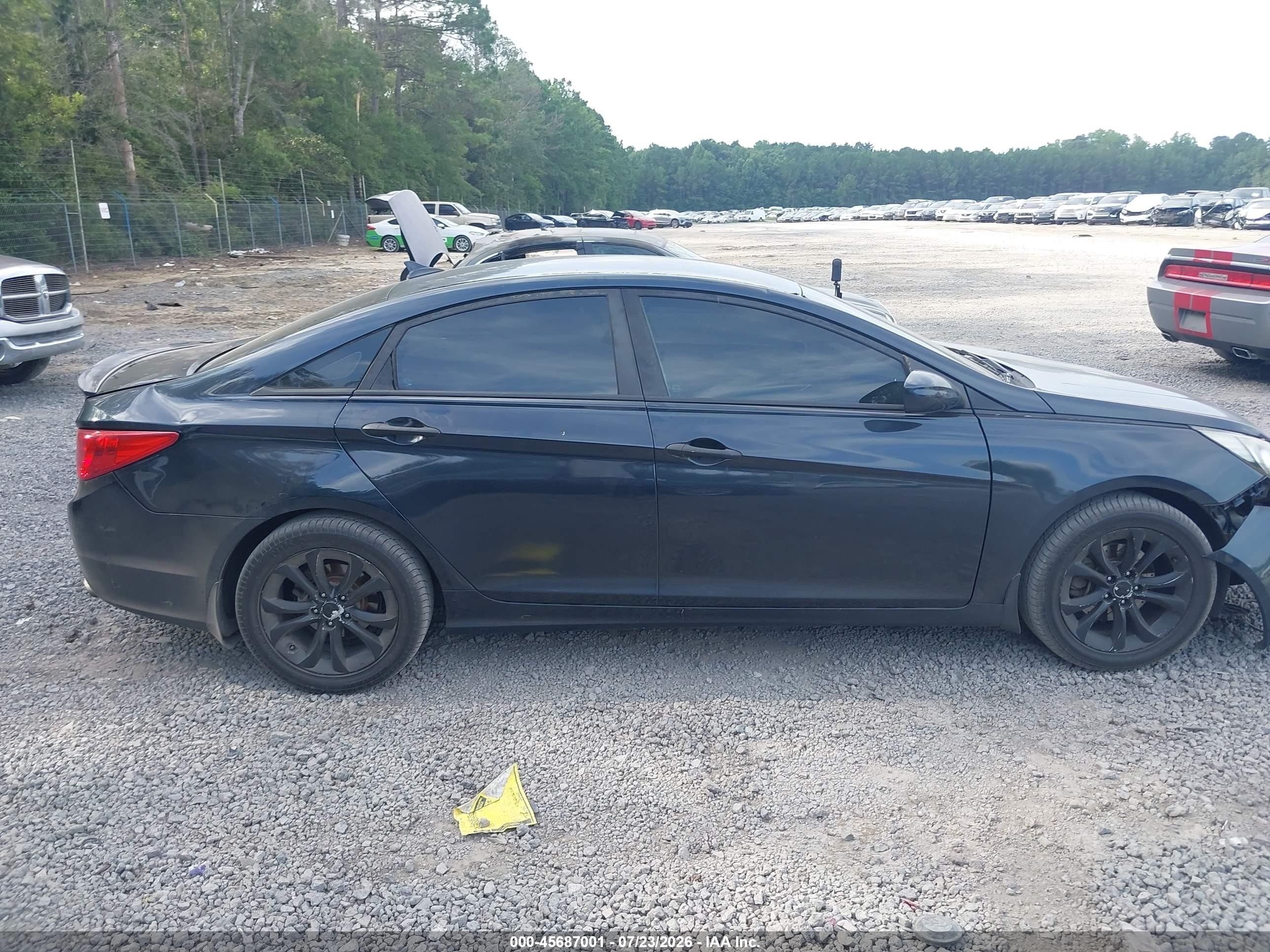 2011 Hyundai Sonata Se Black vin: 5NPEC4AC5BH281070