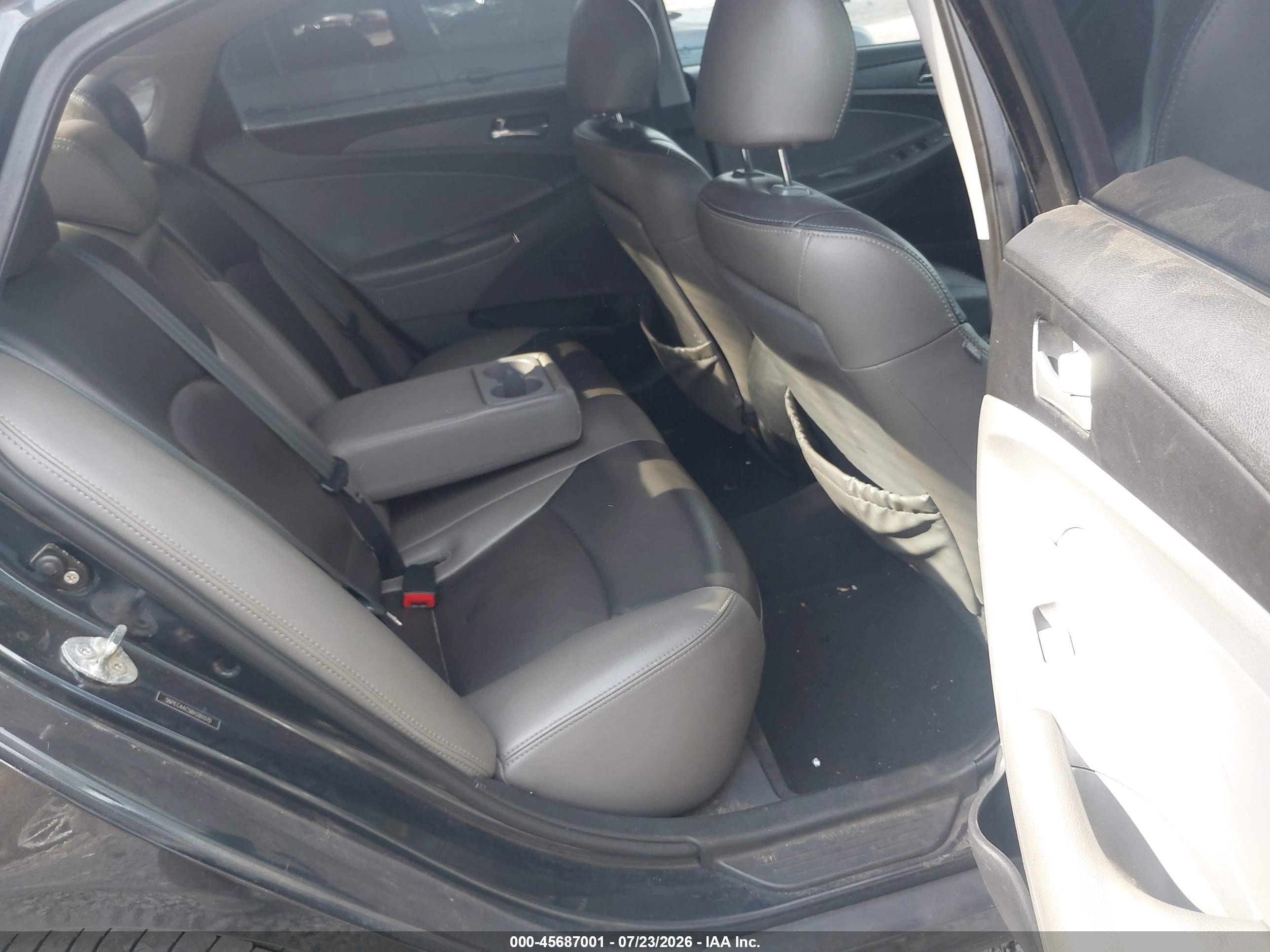 2011 Hyundai Sonata Se Black vin: 5NPEC4AC5BH281070