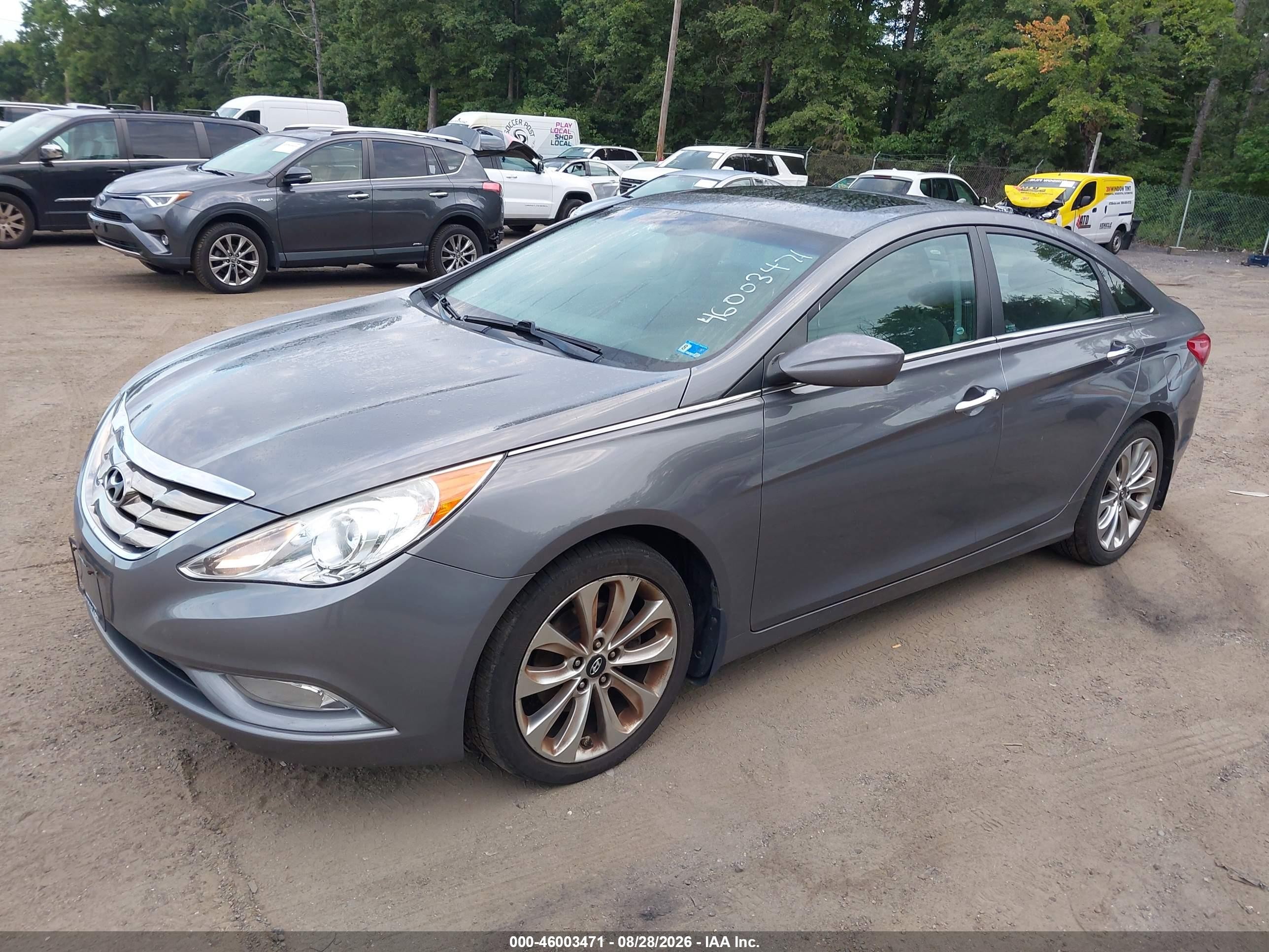 2011 Hyundai Sonata Se Gray vin: 5NPEC4AC5BH284390