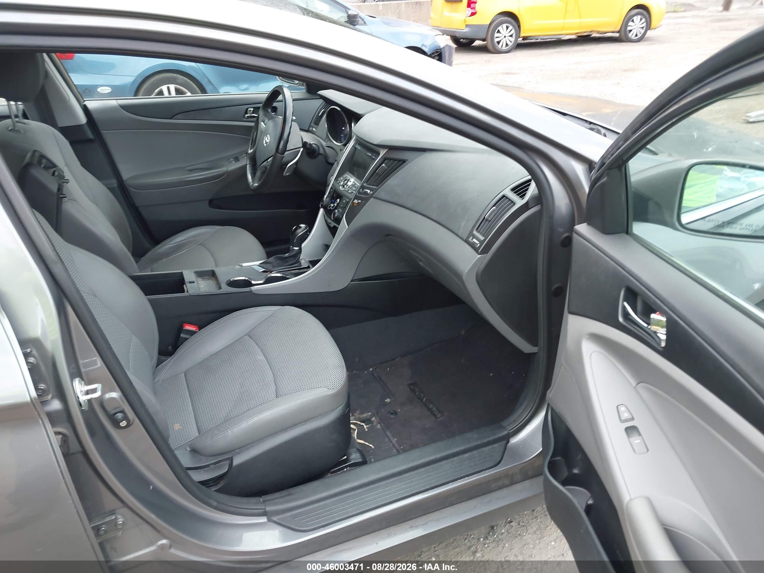 2011 Hyundai Sonata Se Gray vin: 5NPEC4AC5BH284390