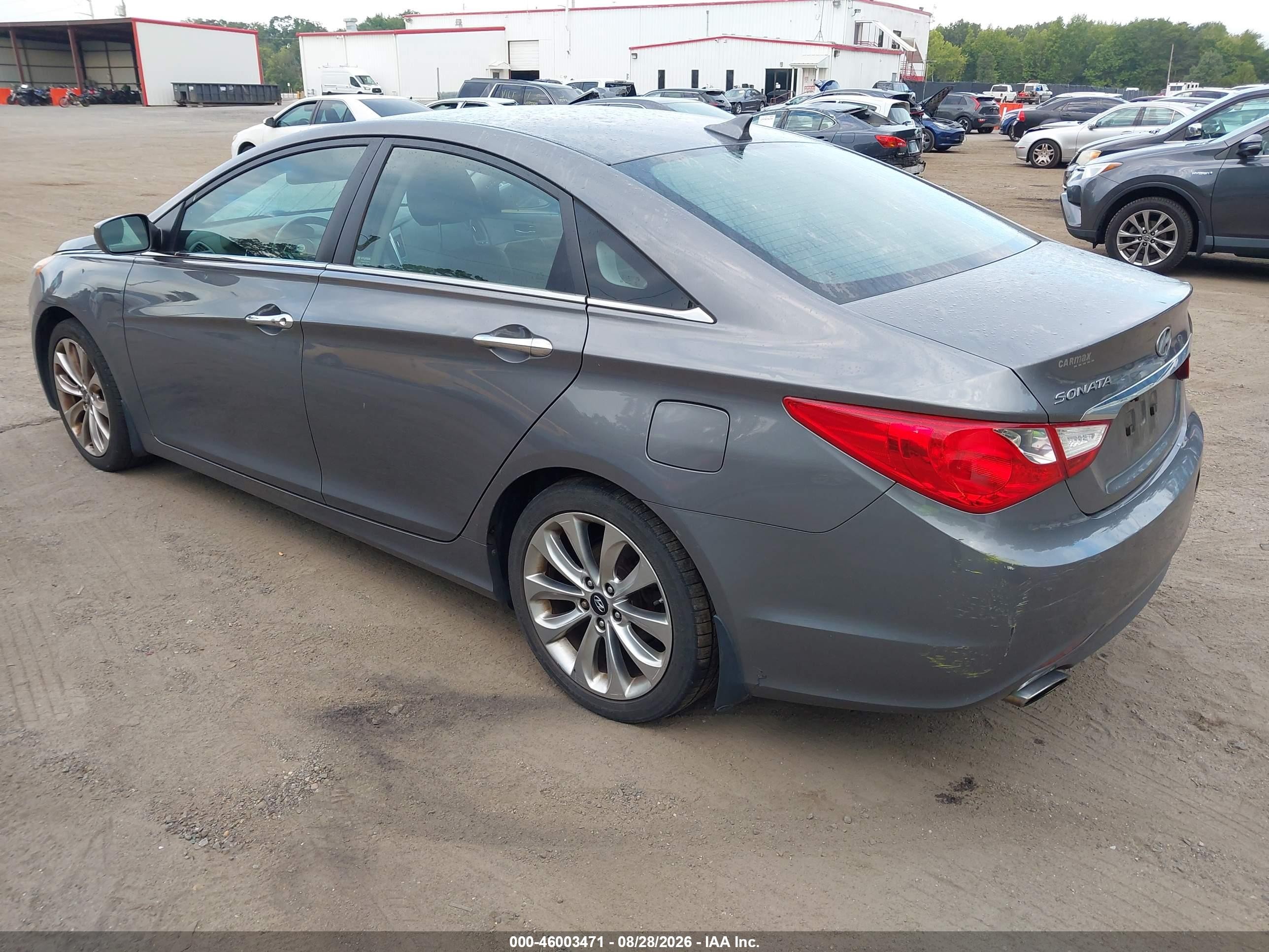 2011 Hyundai Sonata Se Gray vin: 5NPEC4AC5BH284390