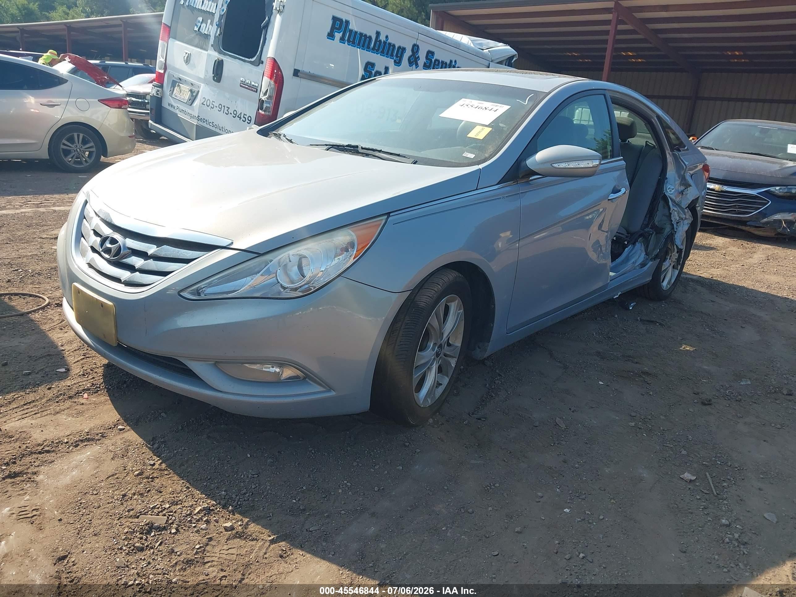 2011 Hyundai Sonata Limited Champagne vin: 5NPEC4AC5BH287953