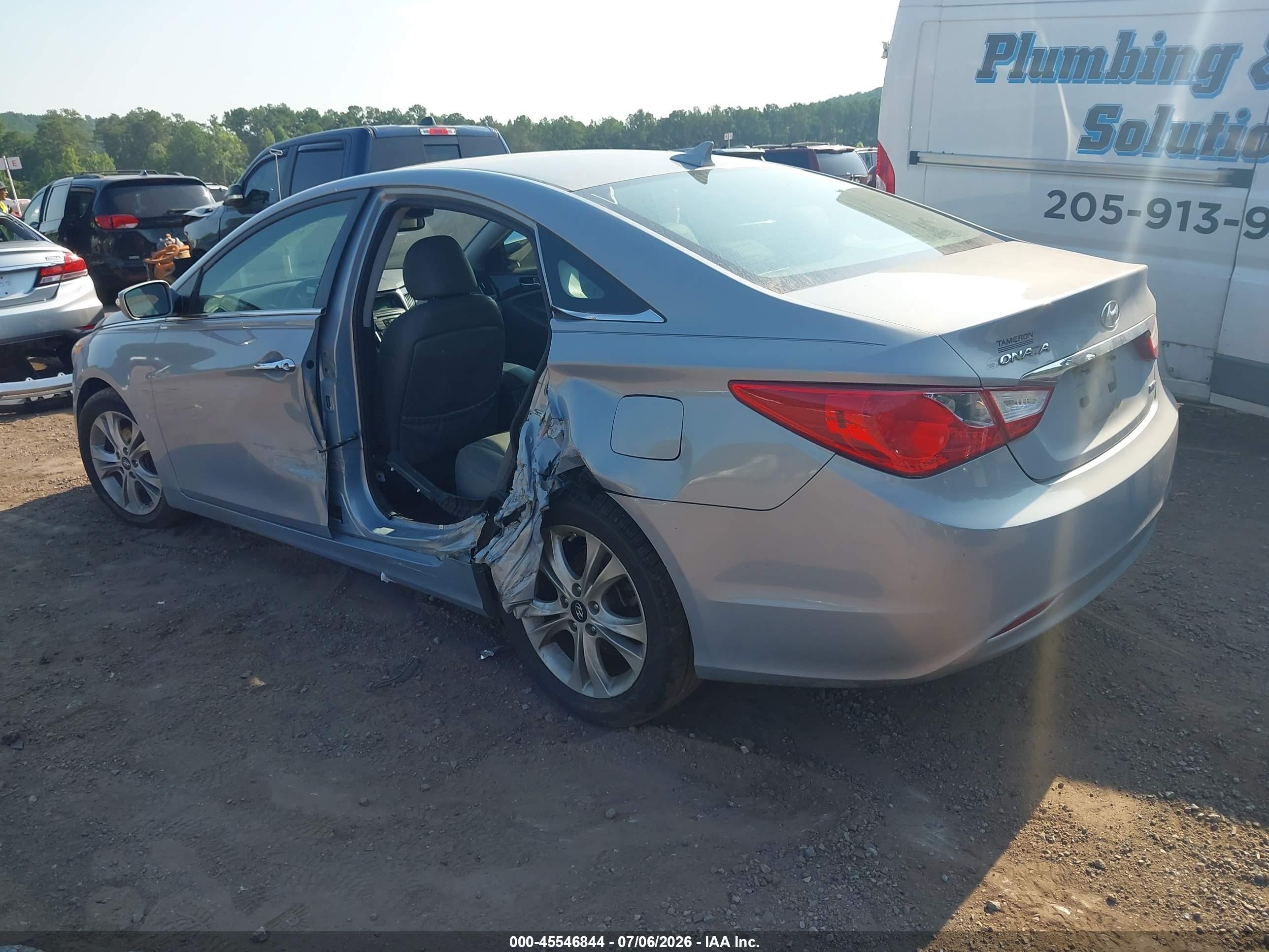 2011 Hyundai Sonata Limited Champagne vin: 5NPEC4AC5BH287953