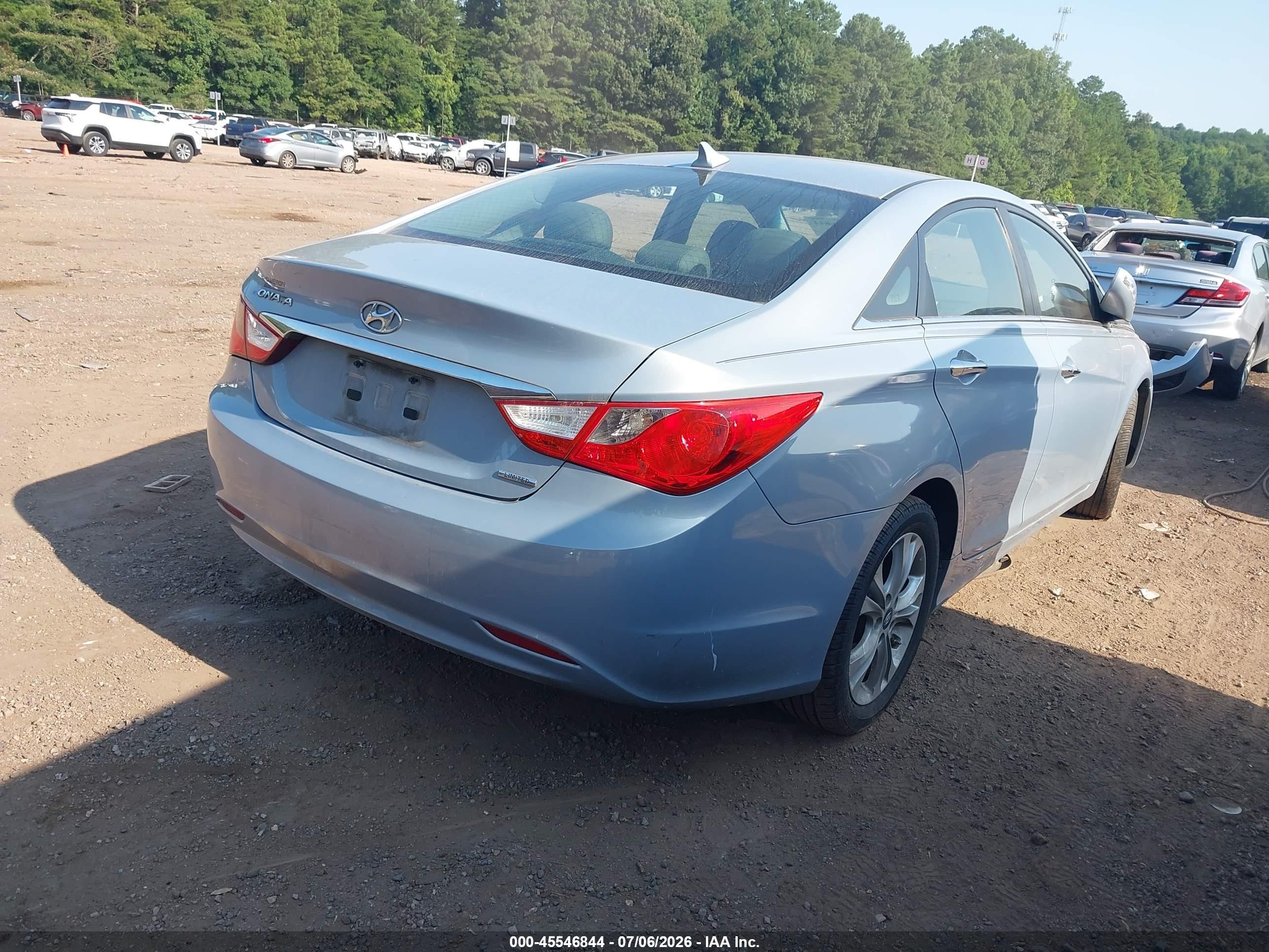 2011 Hyundai Sonata Limited Champagne vin: 5NPEC4AC5BH287953