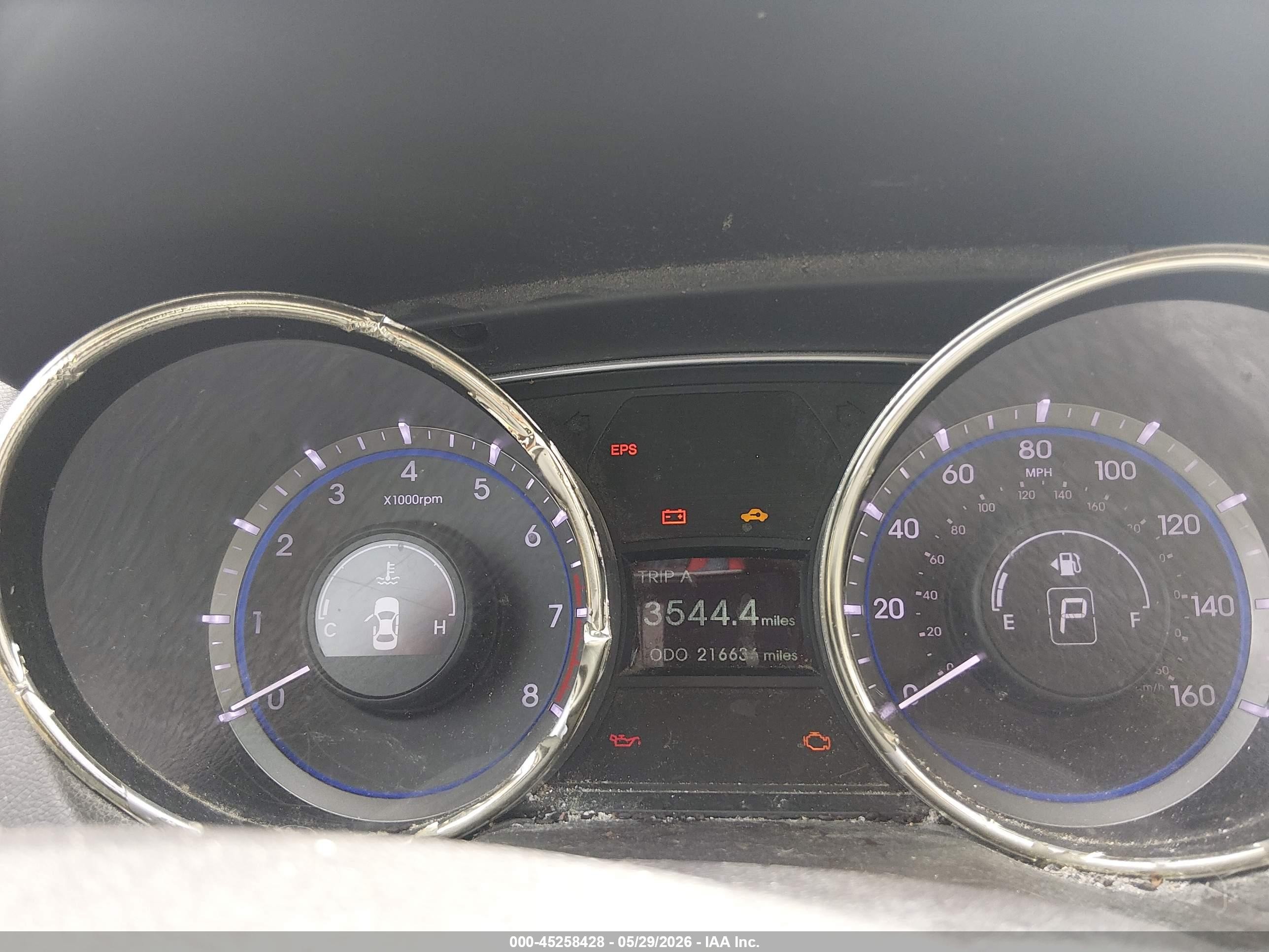 2012 Hyundai Sonata Limited Blue vin: 5NPEC4AC5CH330933