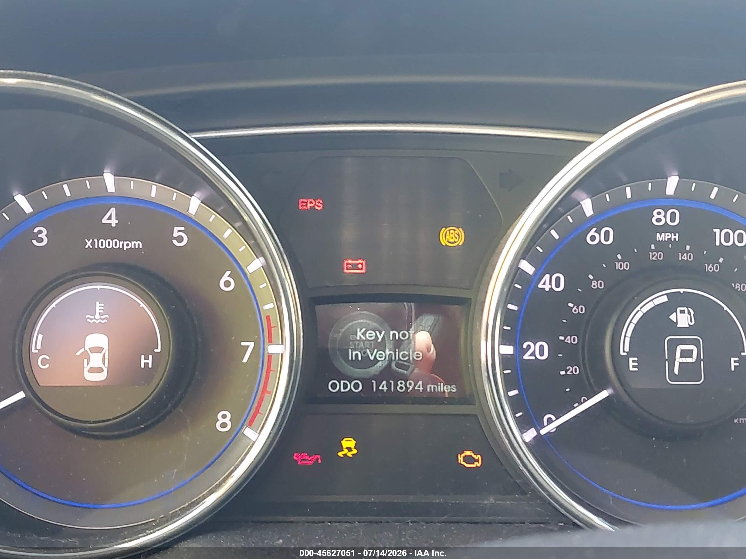 2012 Hyundai Sonata Se White vin: 5NPEC4AC5CH332567