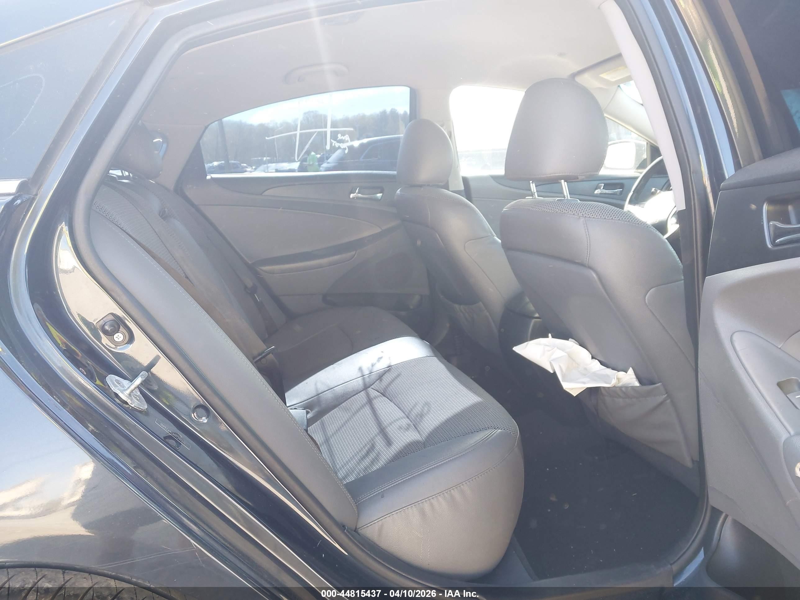 2012 Hyundai Sonata Se Gray vin: 5NPEC4AC5CH341771