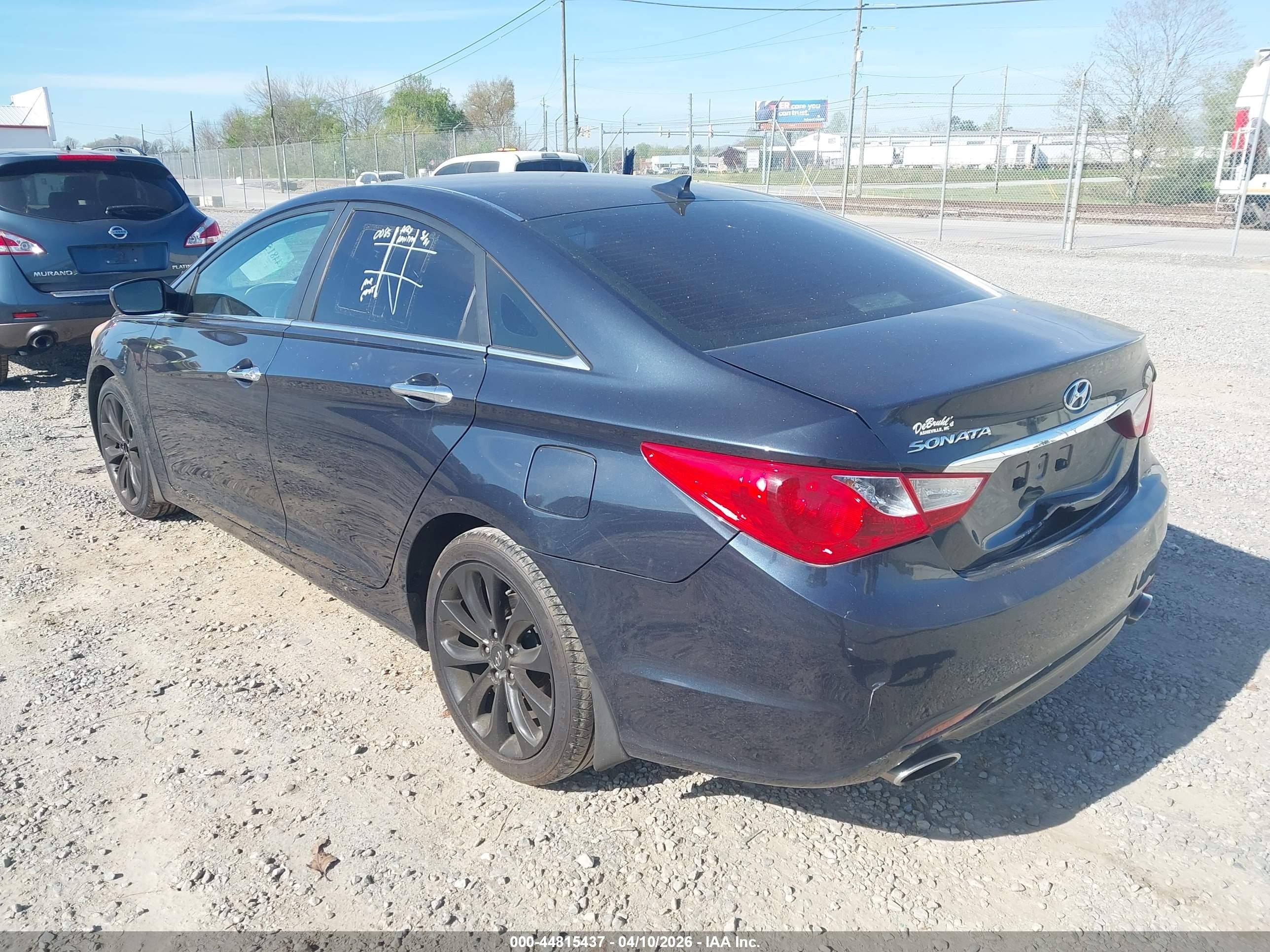 2012 Hyundai Sonata Se Gray vin: 5NPEC4AC5CH341771