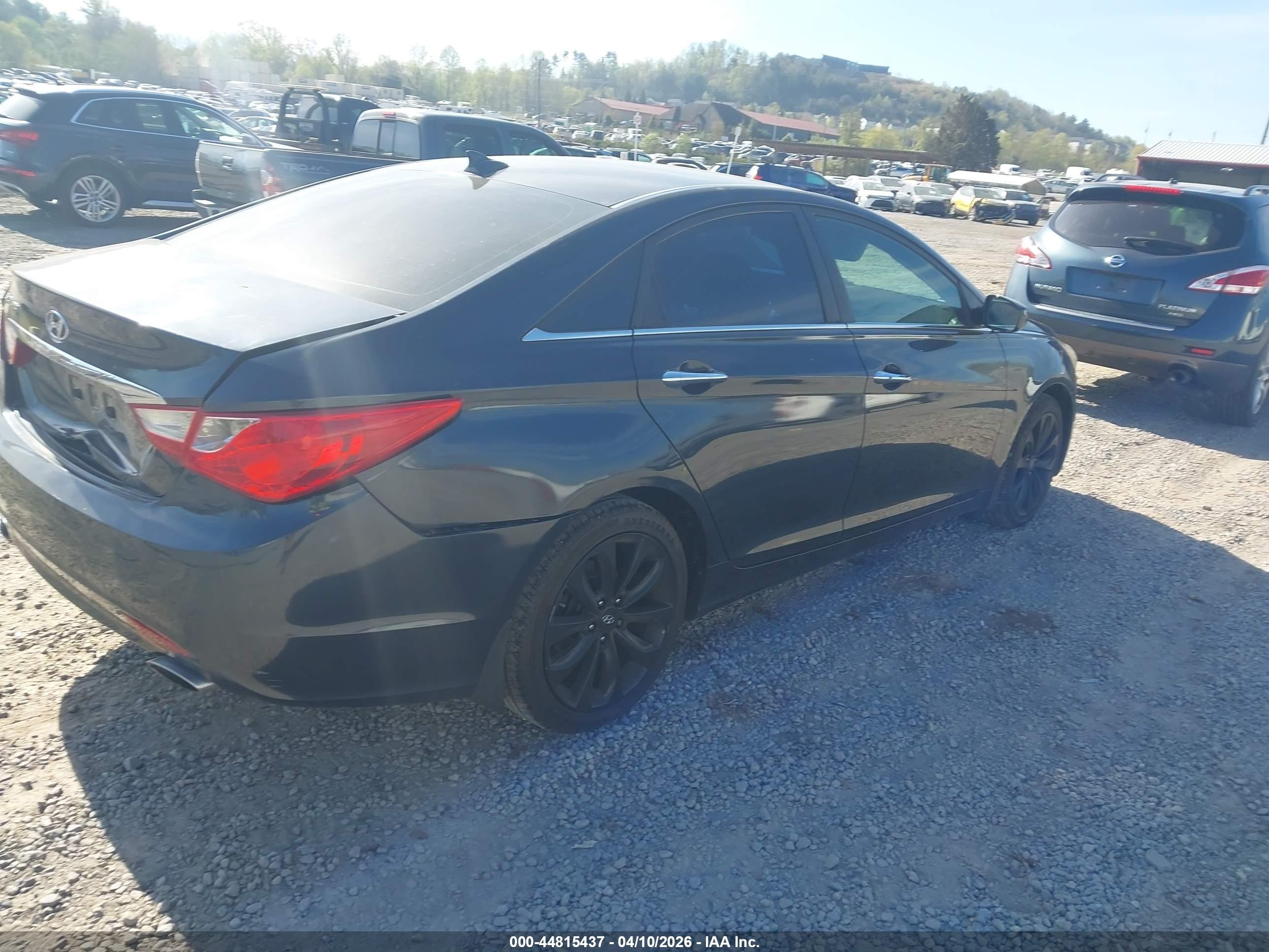 2012 Hyundai Sonata Se Gray vin: 5NPEC4AC5CH341771