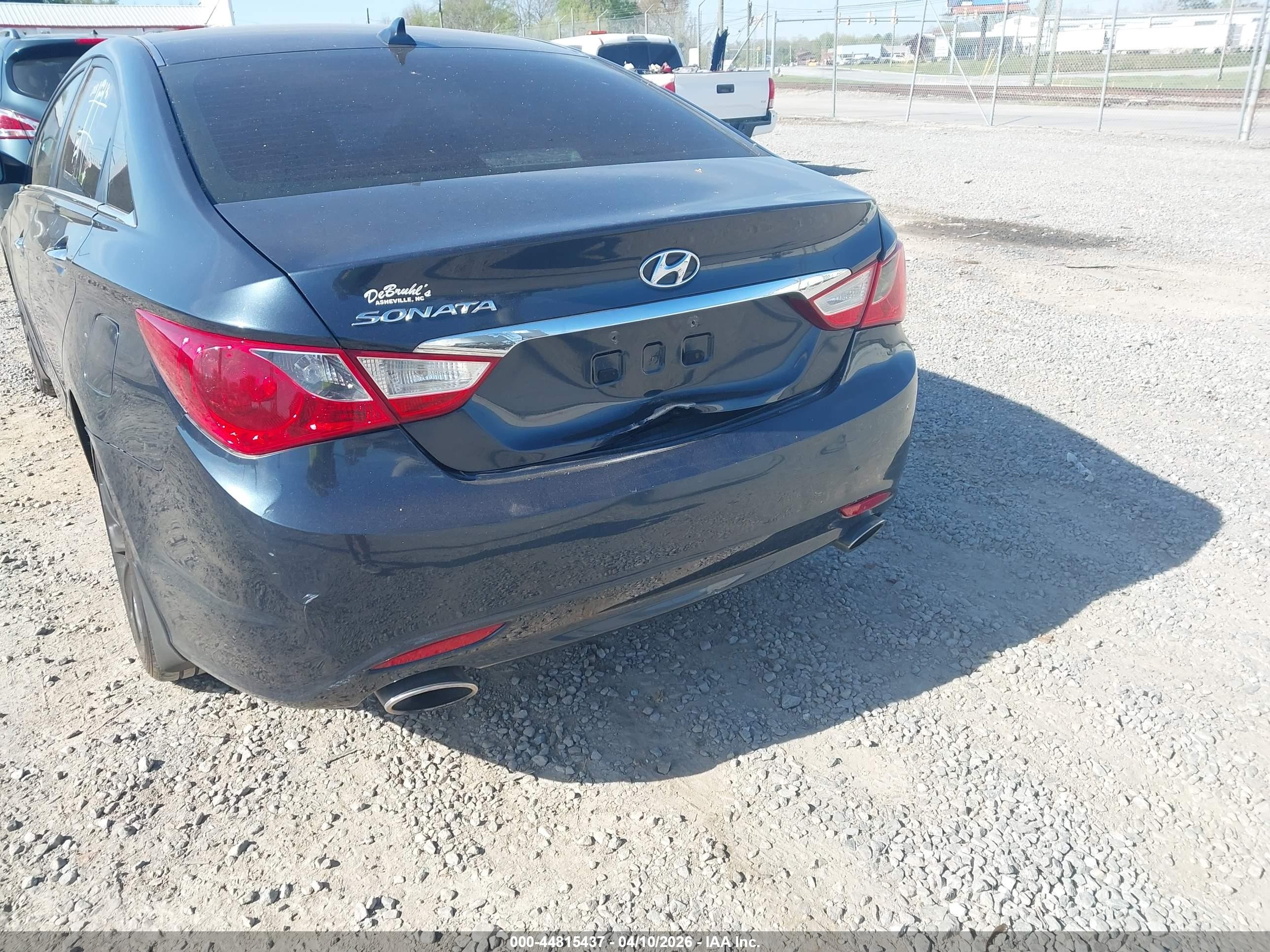 2012 Hyundai Sonata Se Gray vin: 5NPEC4AC5CH341771