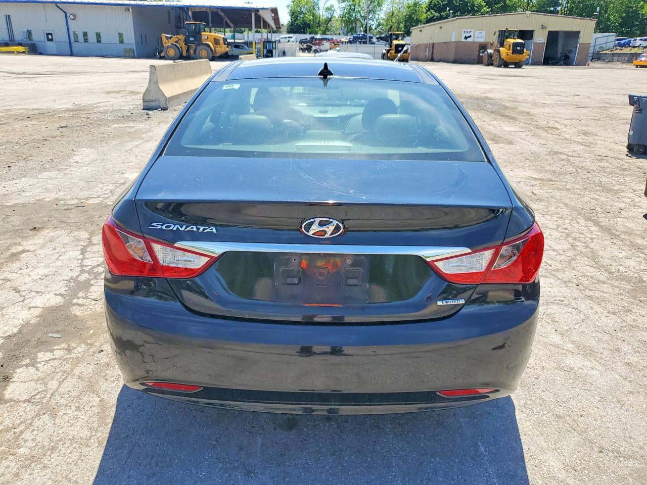 2012 Hyundai Sonata Limited Black vin: 5NPEC4AC5CH343181