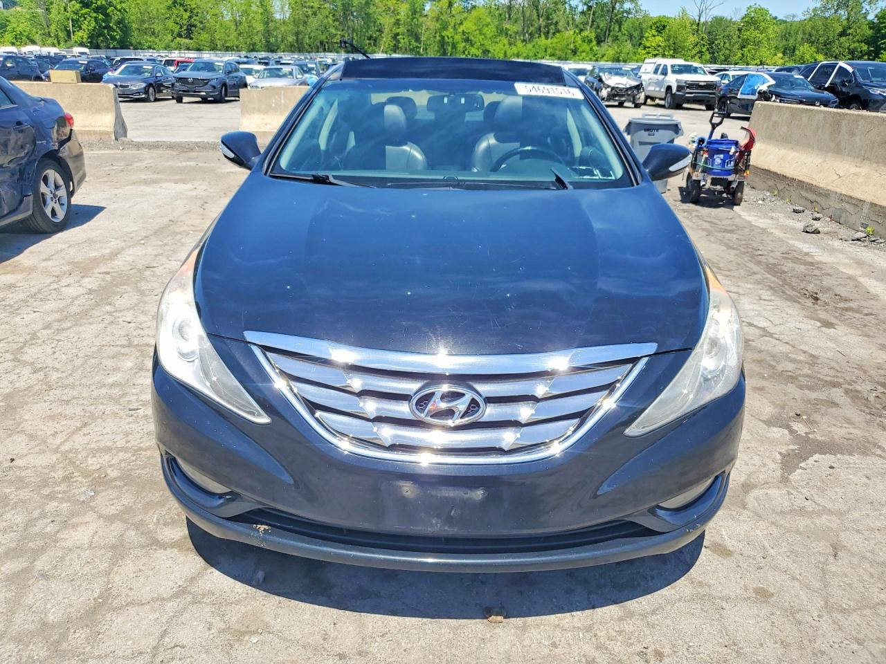 2012 Hyundai Sonata Limited Black vin: 5NPEC4AC5CH343181