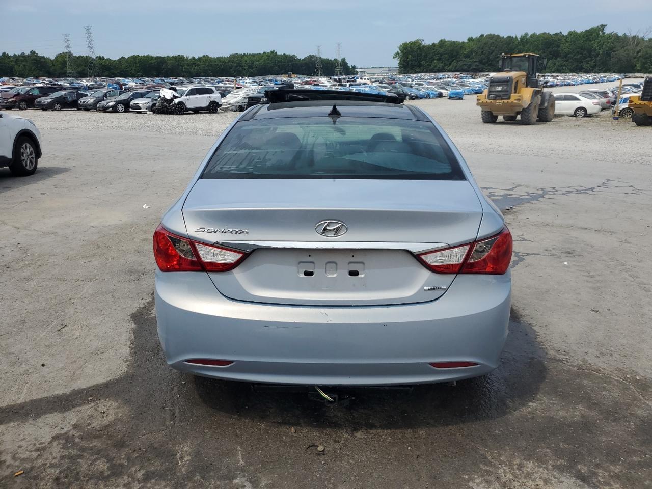 2012 Hyundai Sonata Limited Blue vin: 5NPEC4AC5CH359896
