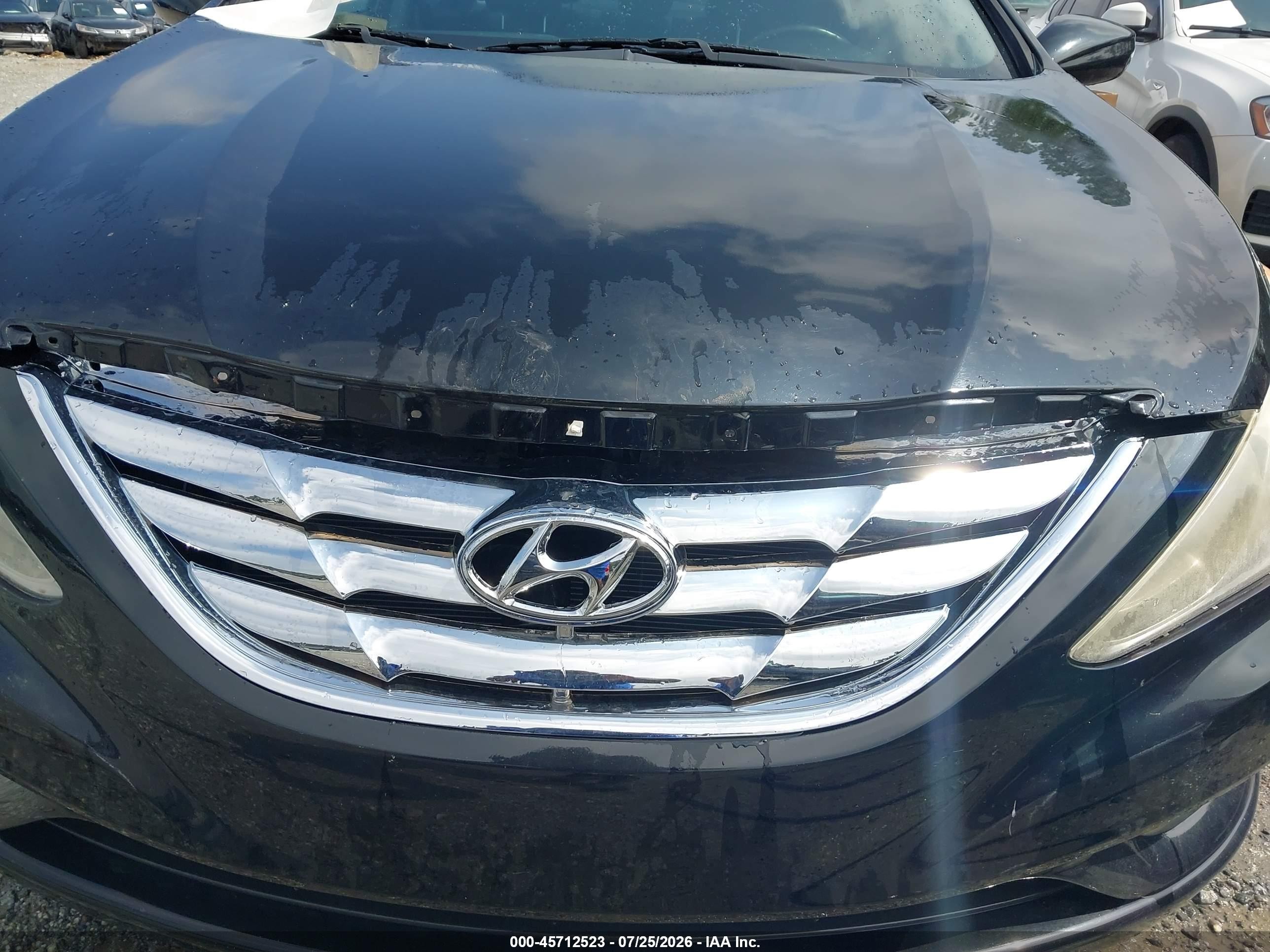 2012 Hyundai Sonata Se Черный vin: 5NPEC4AC5CH368923