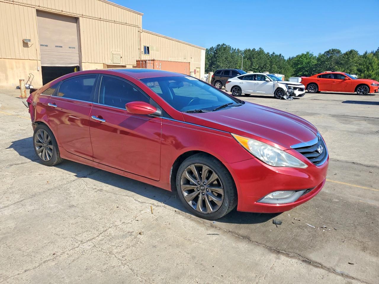 2012 Hyundai Sonata Red vin: 5NPEC4AC5CH373720