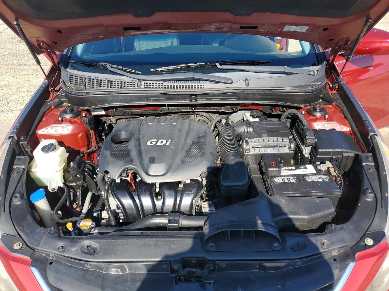 2012 Hyundai Sonata Red vin: 5NPEC4AC5CH373720