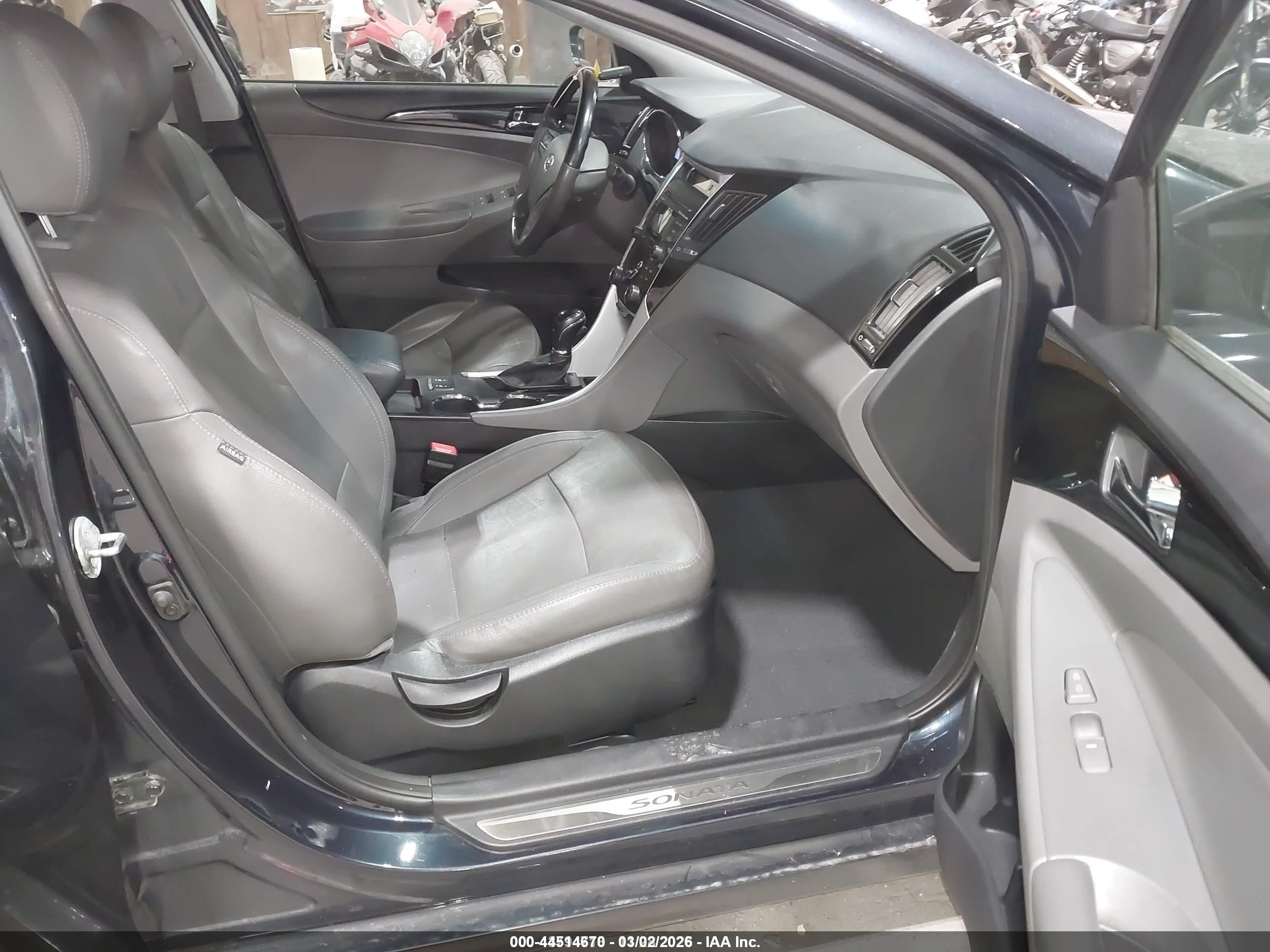 2012 Hyundai Sonata Limited Blue vin: 5NPEC4AC5CH377606