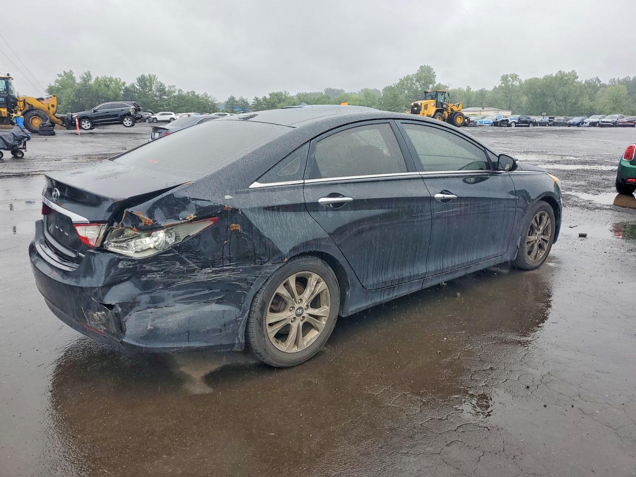 2012 Hyundai Sonata Limited Black vin: 5NPEC4AC5CH410166