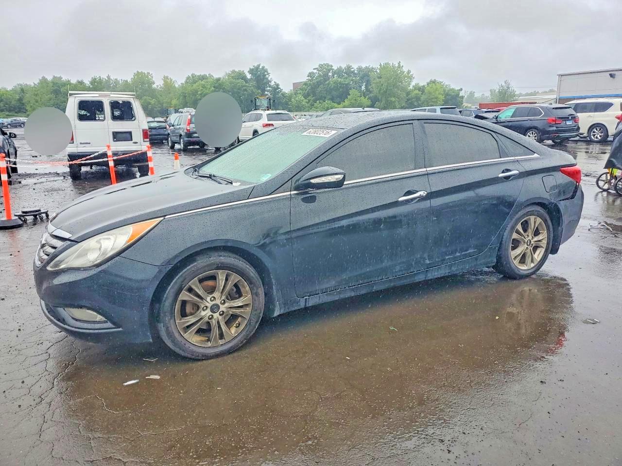2012 Hyundai Sonata Limited Black vin: 5NPEC4AC5CH410166