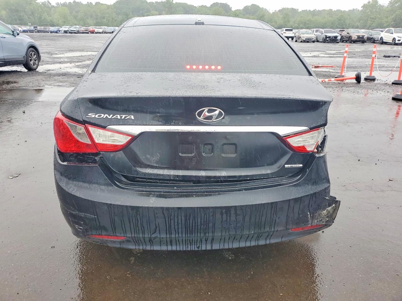 2012 Hyundai Sonata Limited Black vin: 5NPEC4AC5CH410166